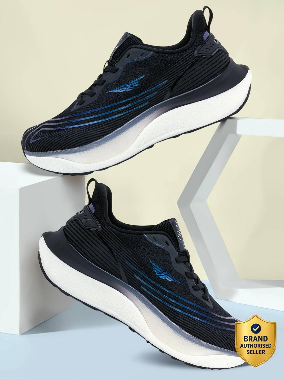 RED TAPE ETPU Sports Walking Shoes for Men, Red - Image 1