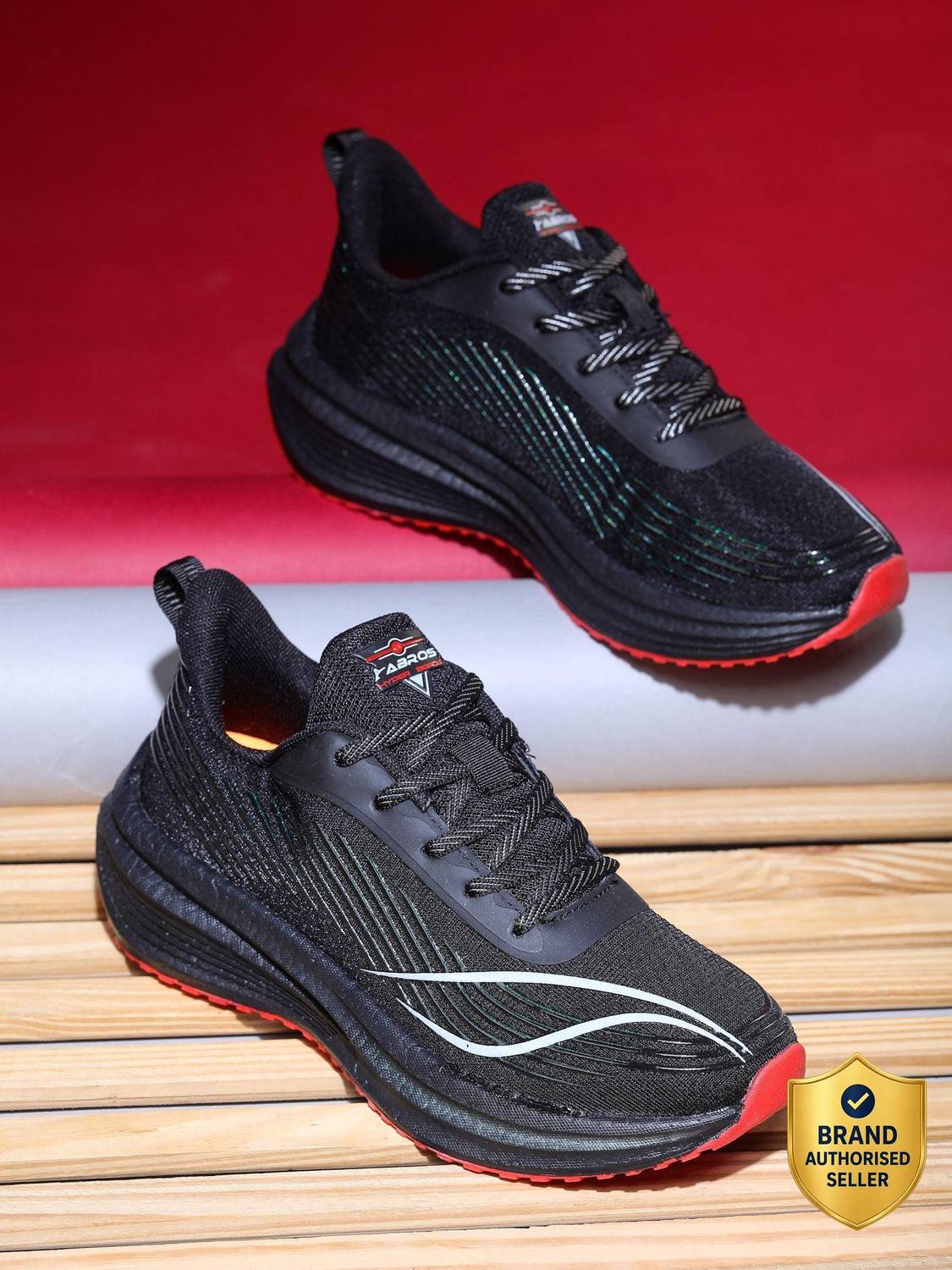 Abros CLIFF ETPU Athleisure Cultured Round-Toe Shape & Hyperbeads Technology Running Shoes For Men