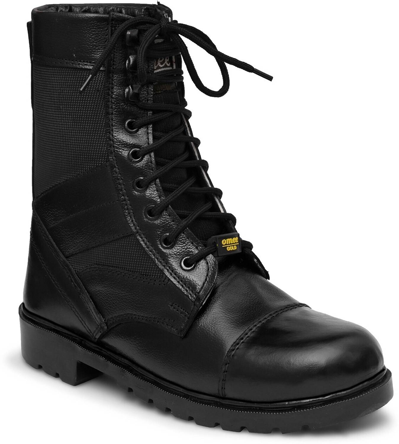 OMEE Gold Army Long DMS Boots For Men - Image 1