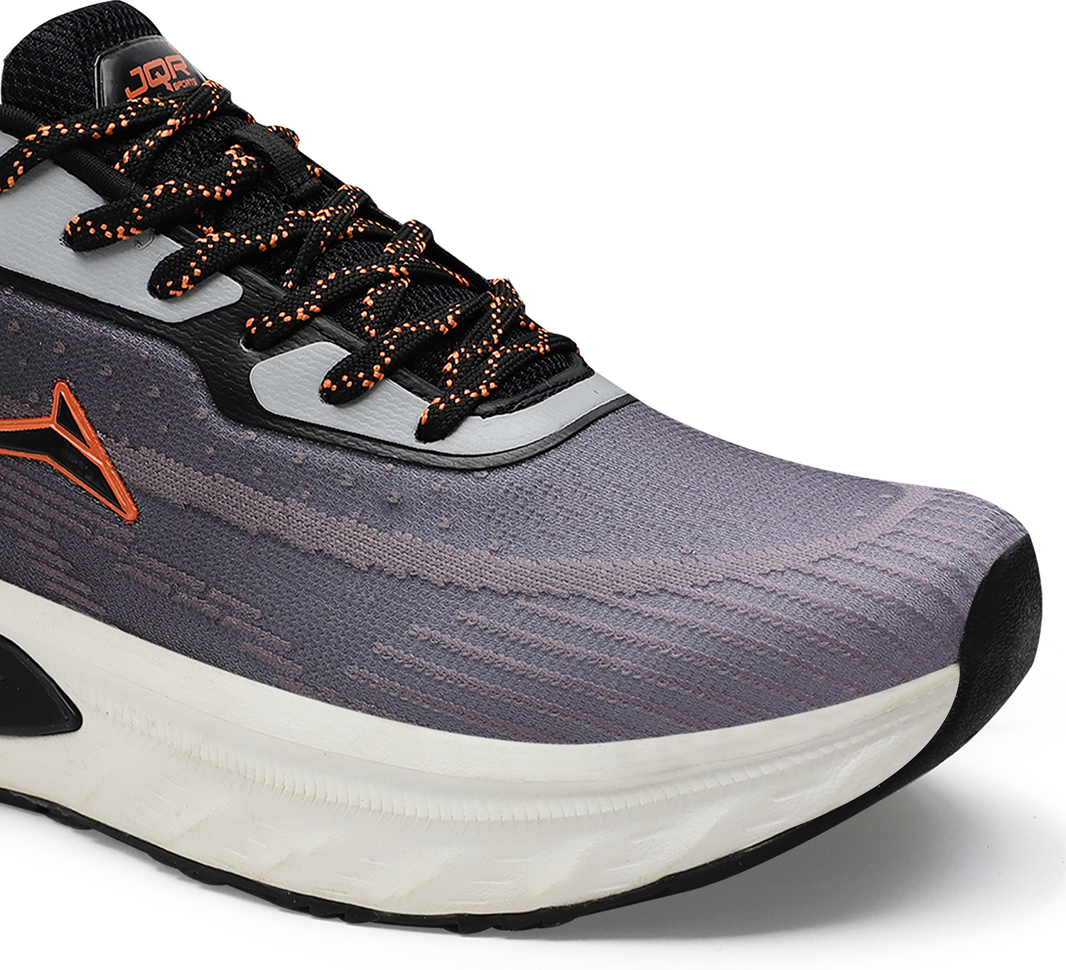 Image of JQR VELOZ Running Shoes For Men (Grey, 6)