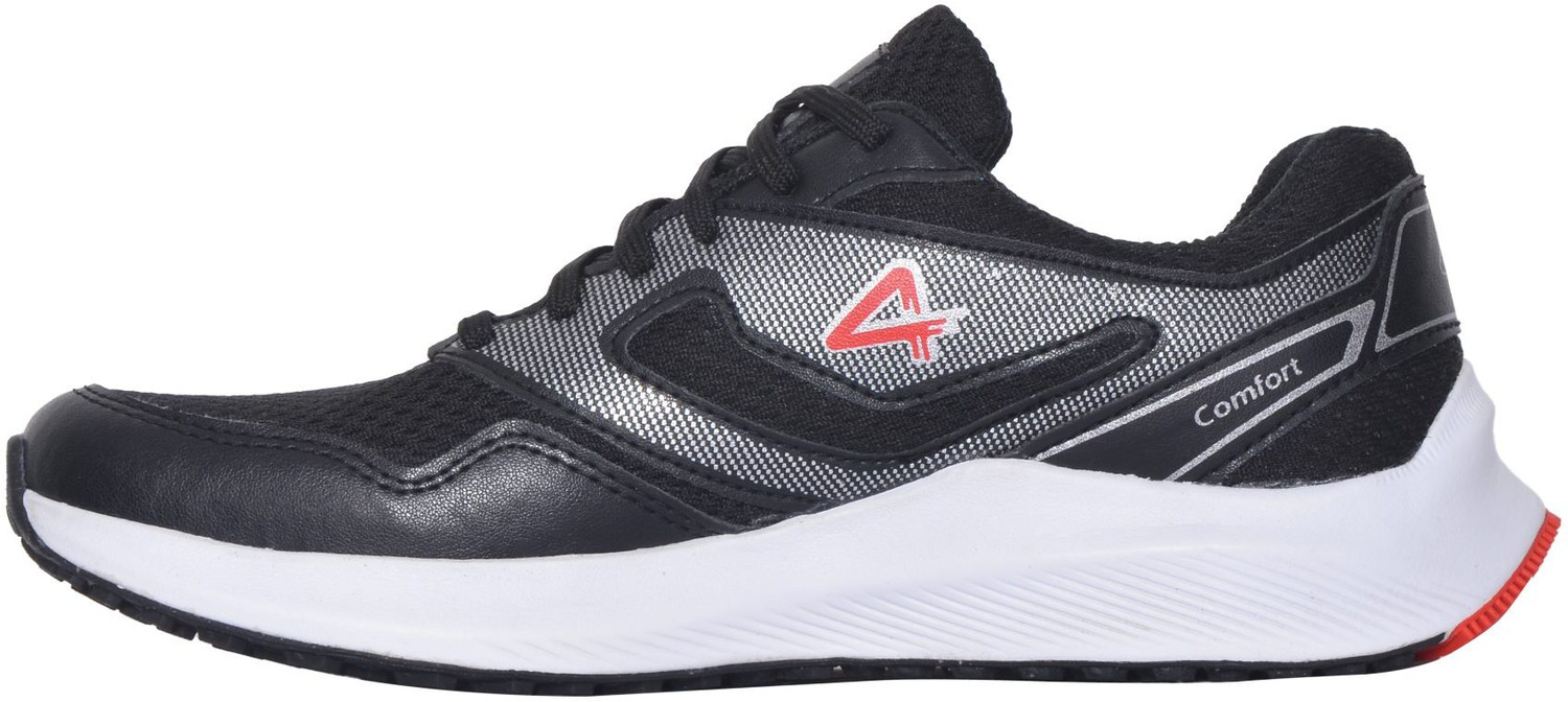 Image of Star Impact Running Shoes for Men - SEGA Comfort(Original) - Red Black Casuals For Men