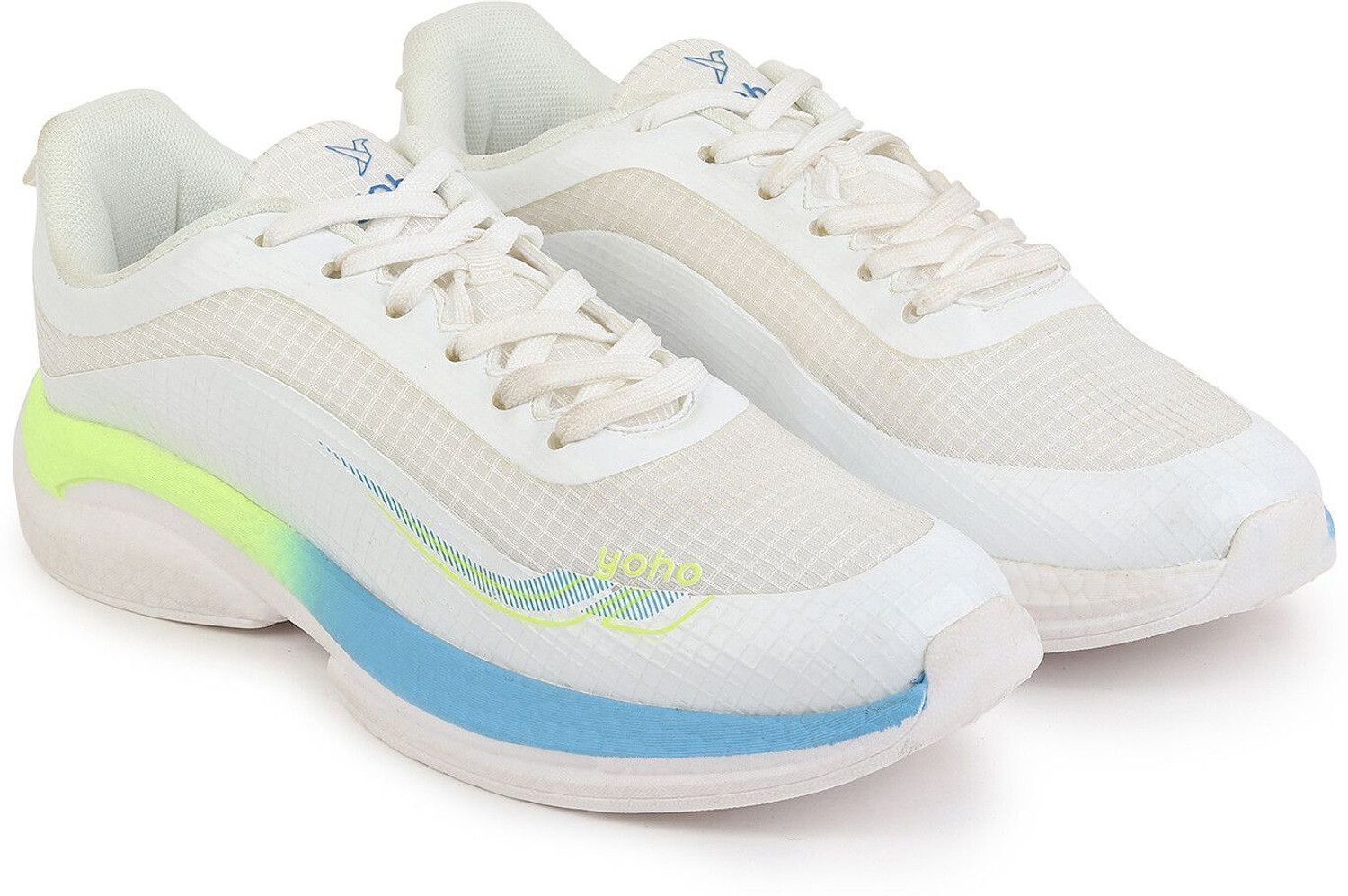 Image of yoho RushHour Dynamiq 1800|EVA Sole | Lightweight & Cushioned |AntiSkid LaceUp Shoe Walking Shoes For Men