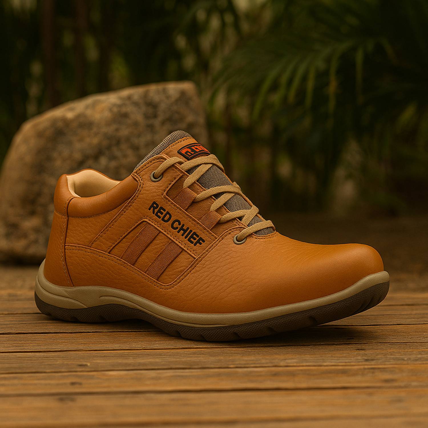RED CHIEF Elephant Tan RC3424 107 Men's Casual Shoe - Image 1