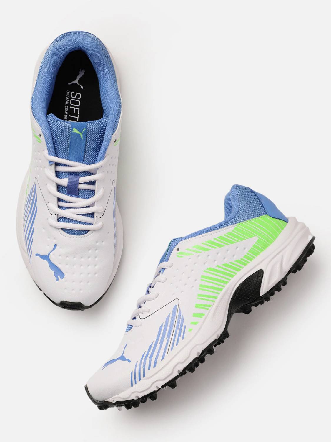 PUMA Cricket Power Cricket Shoes For Men White - Image 4
