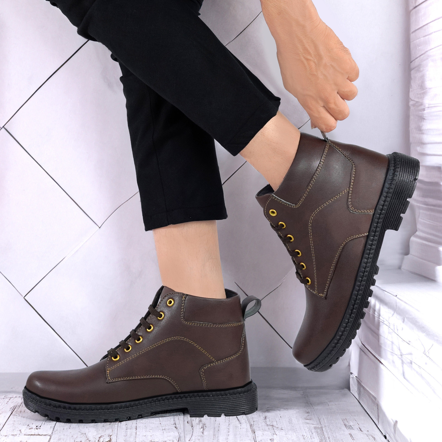 Image of CROWN Versatile Casual Shoes for Men - Smart, Sleek & Comfortable Casuals For Men