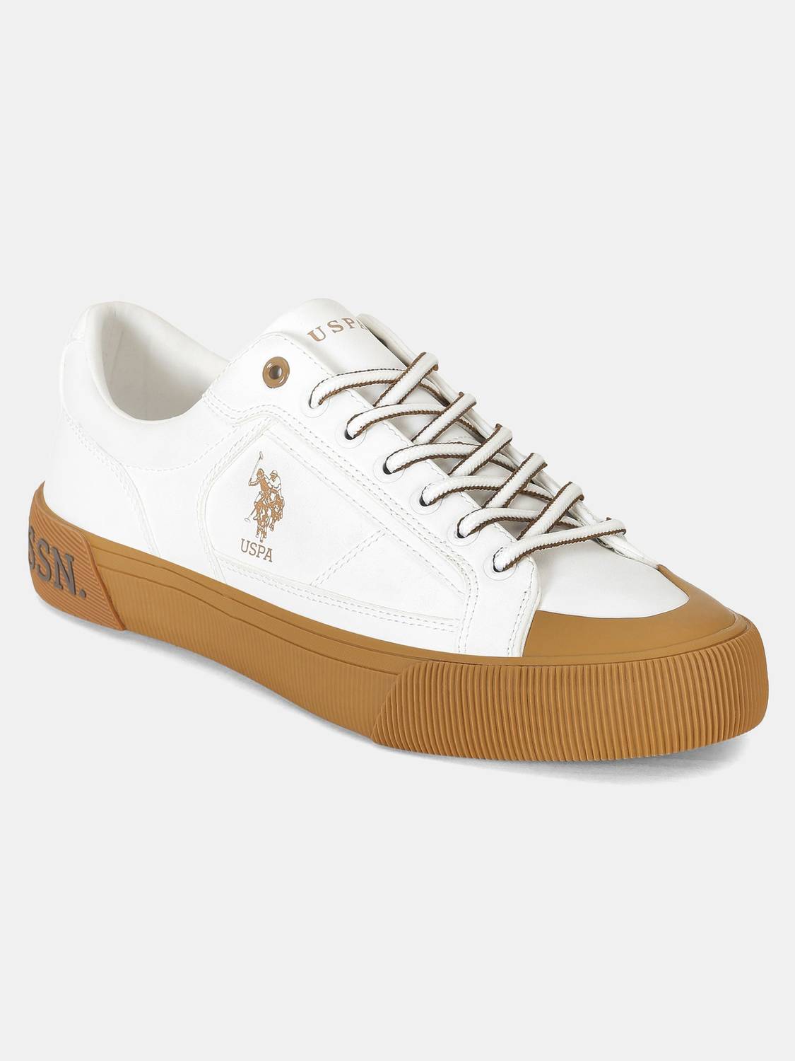 U.S. POLO ASSN. Men's White Sneakers - Image 2