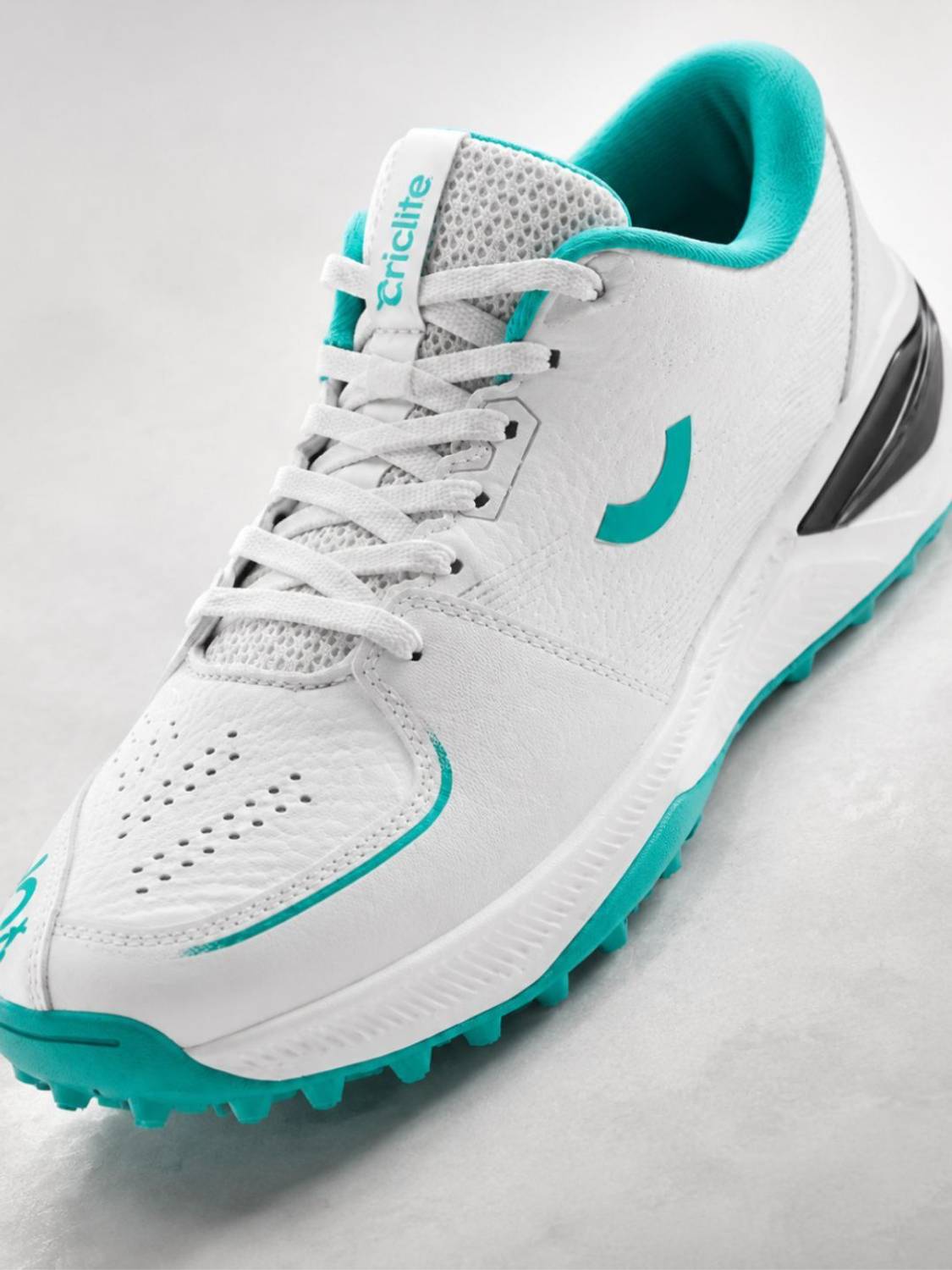 Ten x you Criclite Cricket Shoes Unisex White - Image 2
