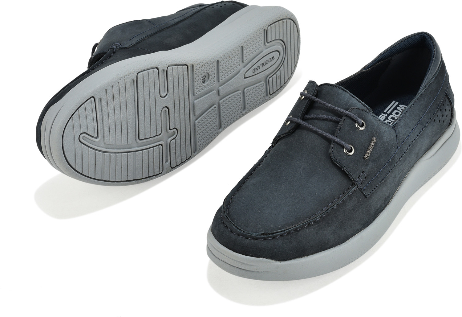 Image of WOODLAND Lace Up Lightweight Breathable Comfortable Daily Use Casuals For Men