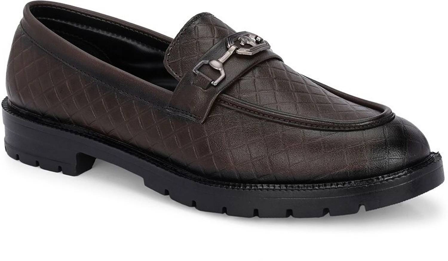 MACTREE Men Brown Loafers - Image 3