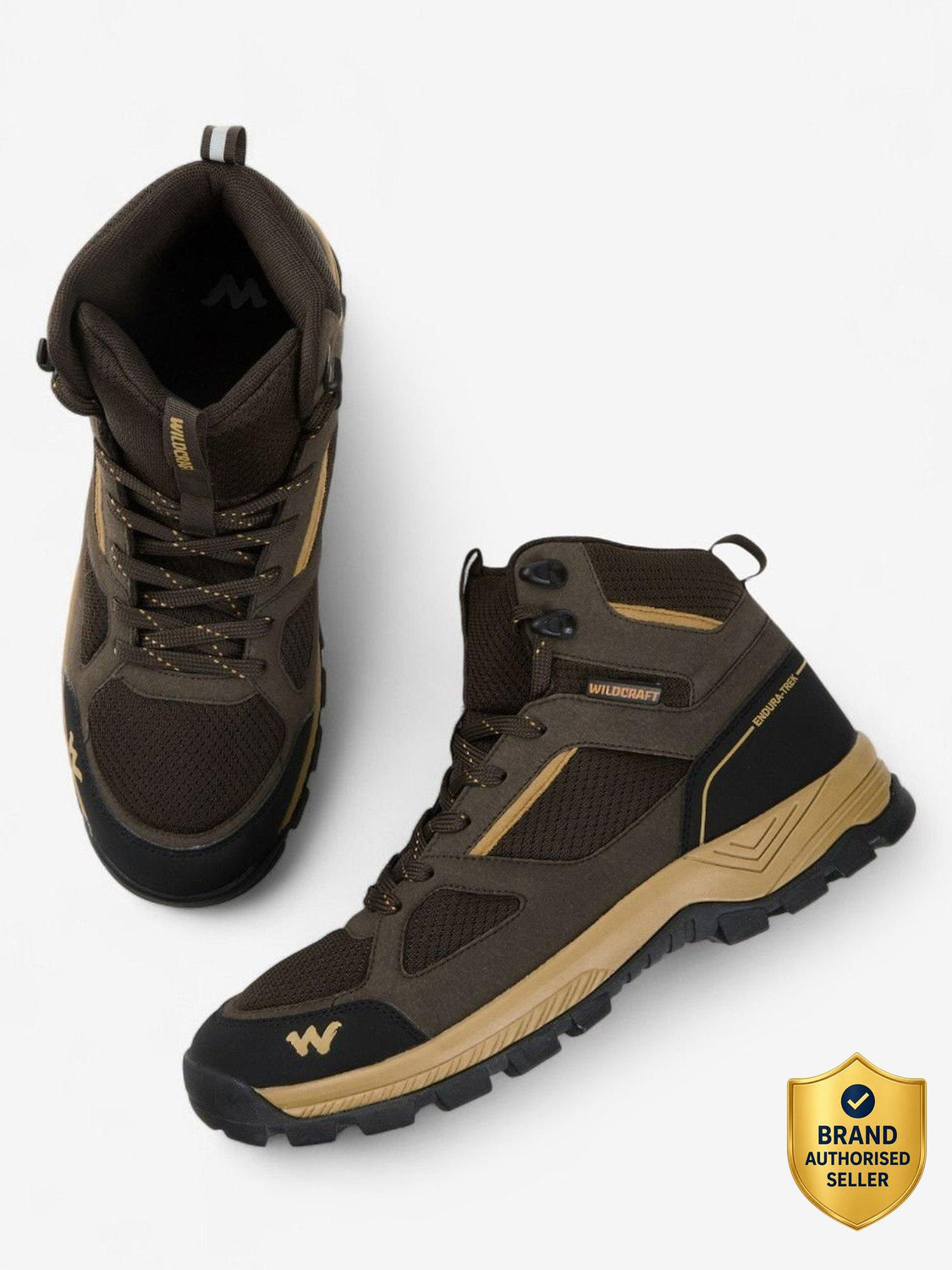 Image of Wildcraft Men Outrider 2 HA, Outdoor Shoe, Brown, 8 Outdoors For Men
