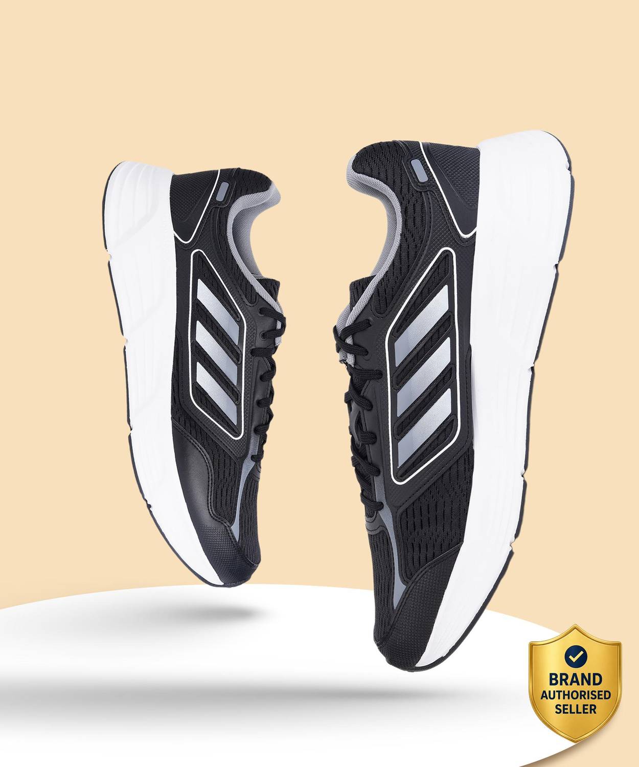 Adidas Galaxy Star M Black Men's Running Shoes - Image 1