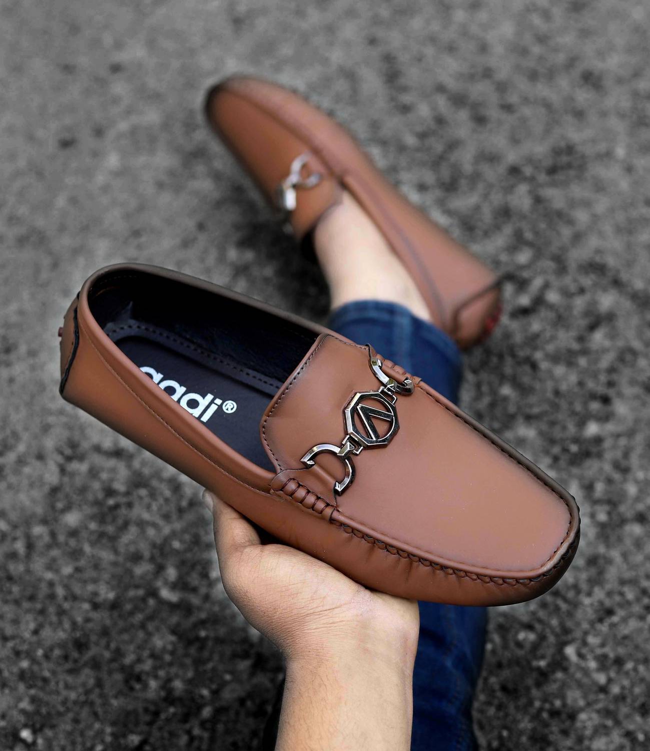 aadi Lightweight,Comfort,Summer,Trendy,Walking,Outdoor,Stylish,Training,Daily Use Loafers For Men