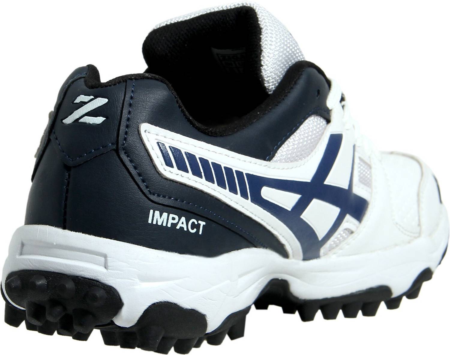 Zigaro Impact White Ertiga Rubber Cricket Shoes - Image 5