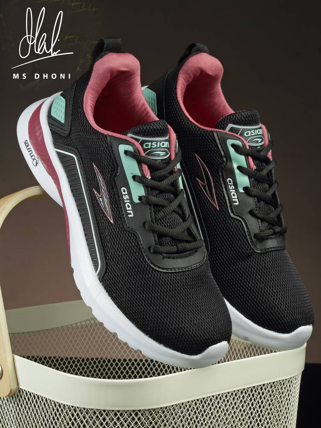 asian Firefly-08 Black Gym,Sports,Walking,Training,Stylish Runnin
