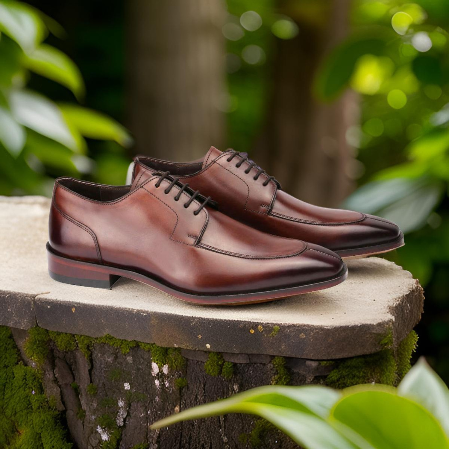 Image of Harrykson London Premium Leather elegant men's dress Handmade Derby For Men