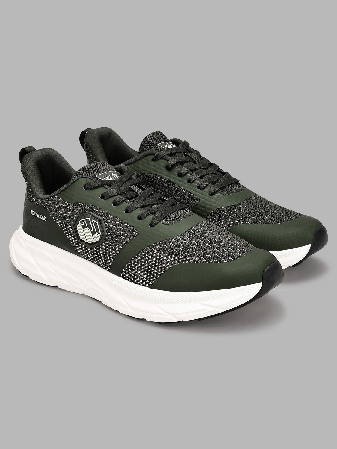 Image of WOODLAND Running Workout Lightweight Breathable Performance Running Shoes For Men