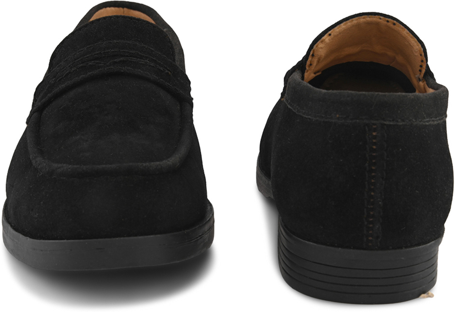 Image of studwalker Classic Suede Penny Loafers for Men | Slip-On Formal & Casual Shoes Loafers For Men