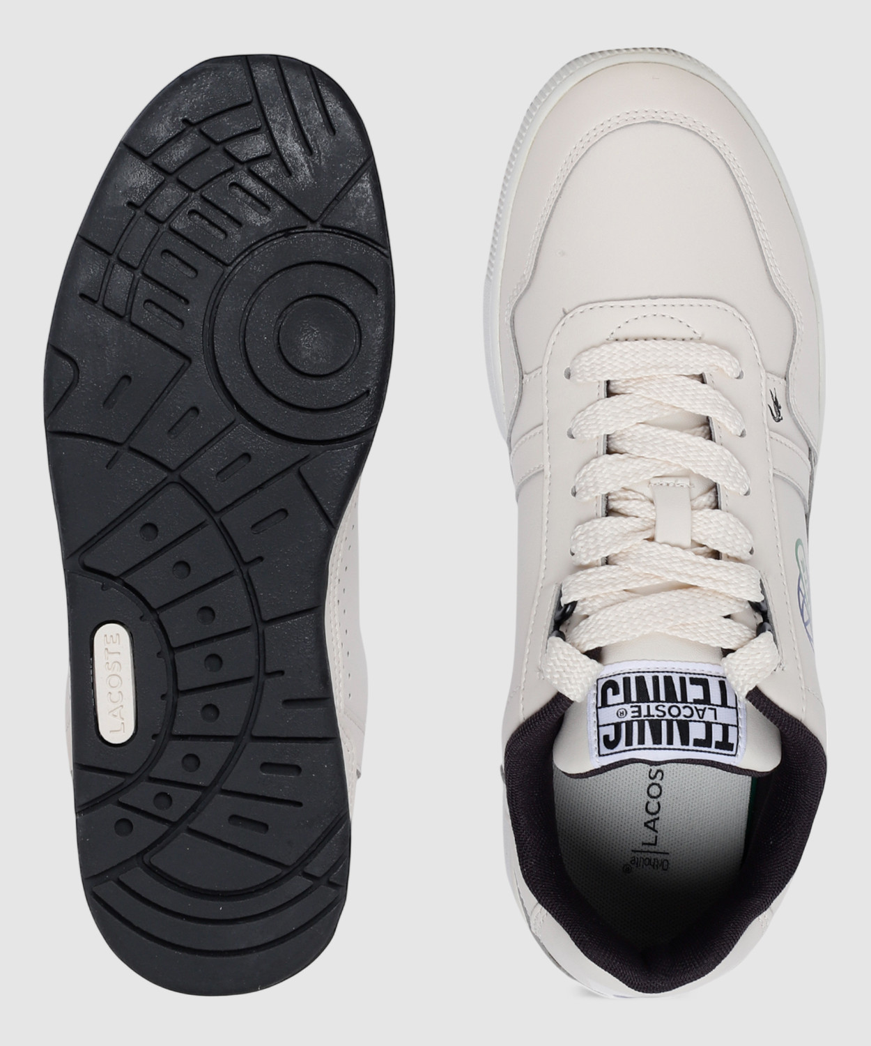 Image of LACOSTE Casuals For Men (Off White, 9)