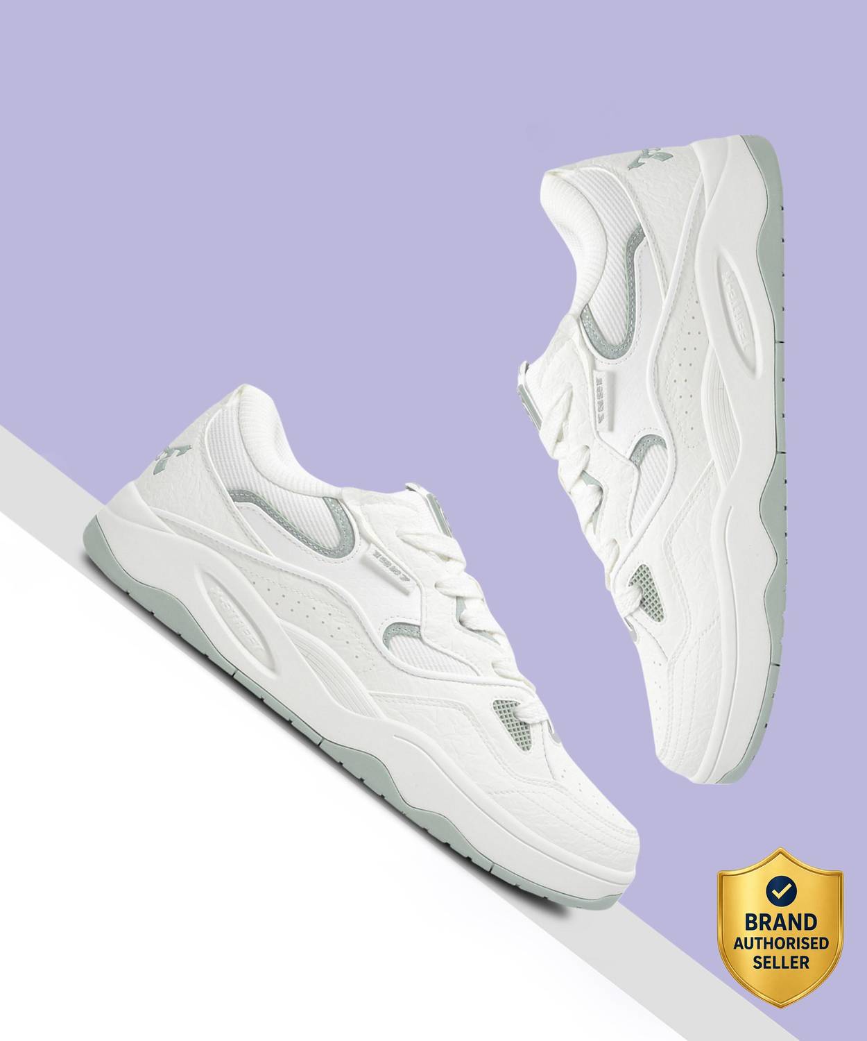 Xtep Classic Sneakers For Men White - Image 1