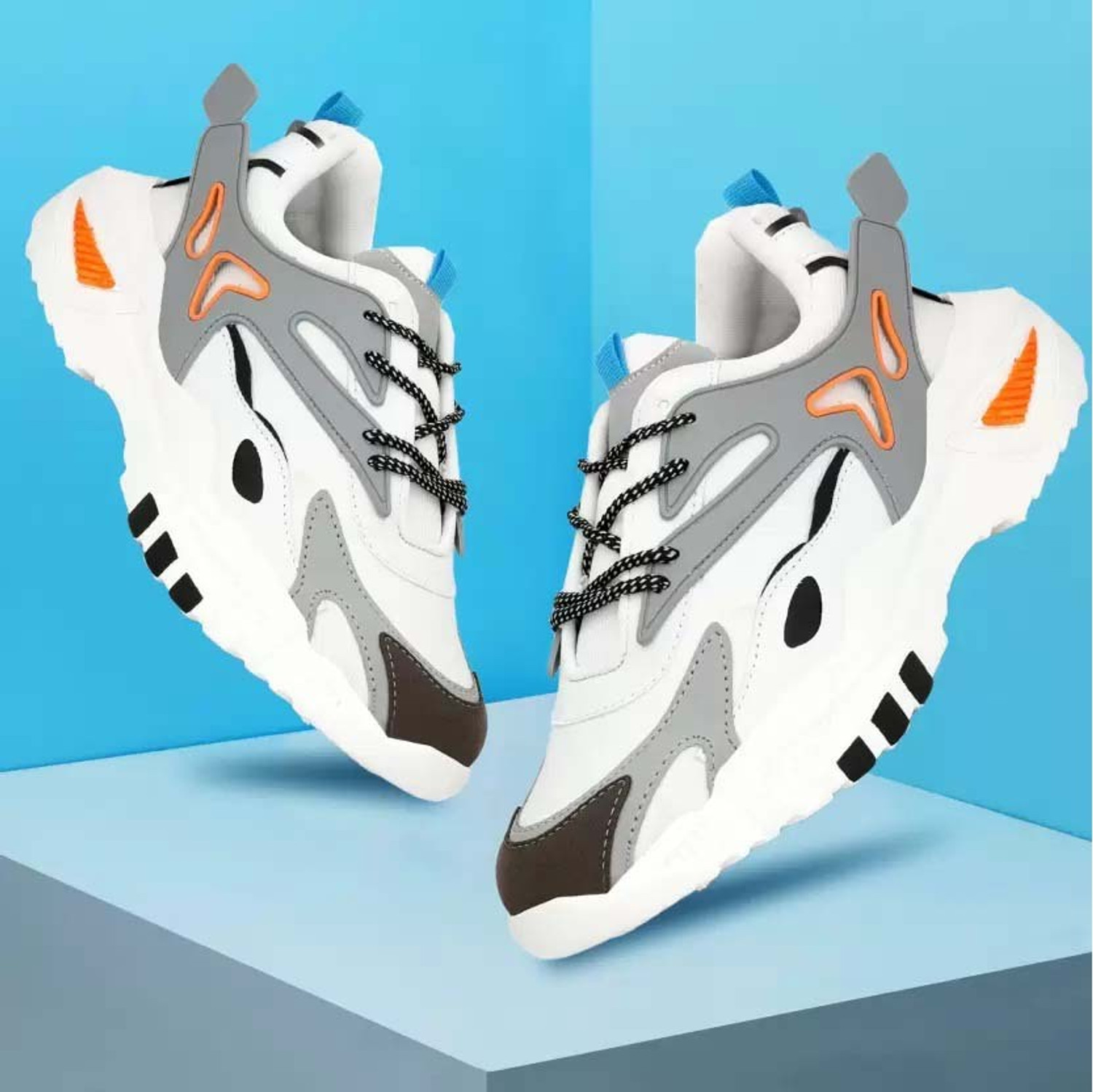 Image of Red Eleven Shoes for Men6 Walking Shoes For Men (Multicolor) Sneakers For Men