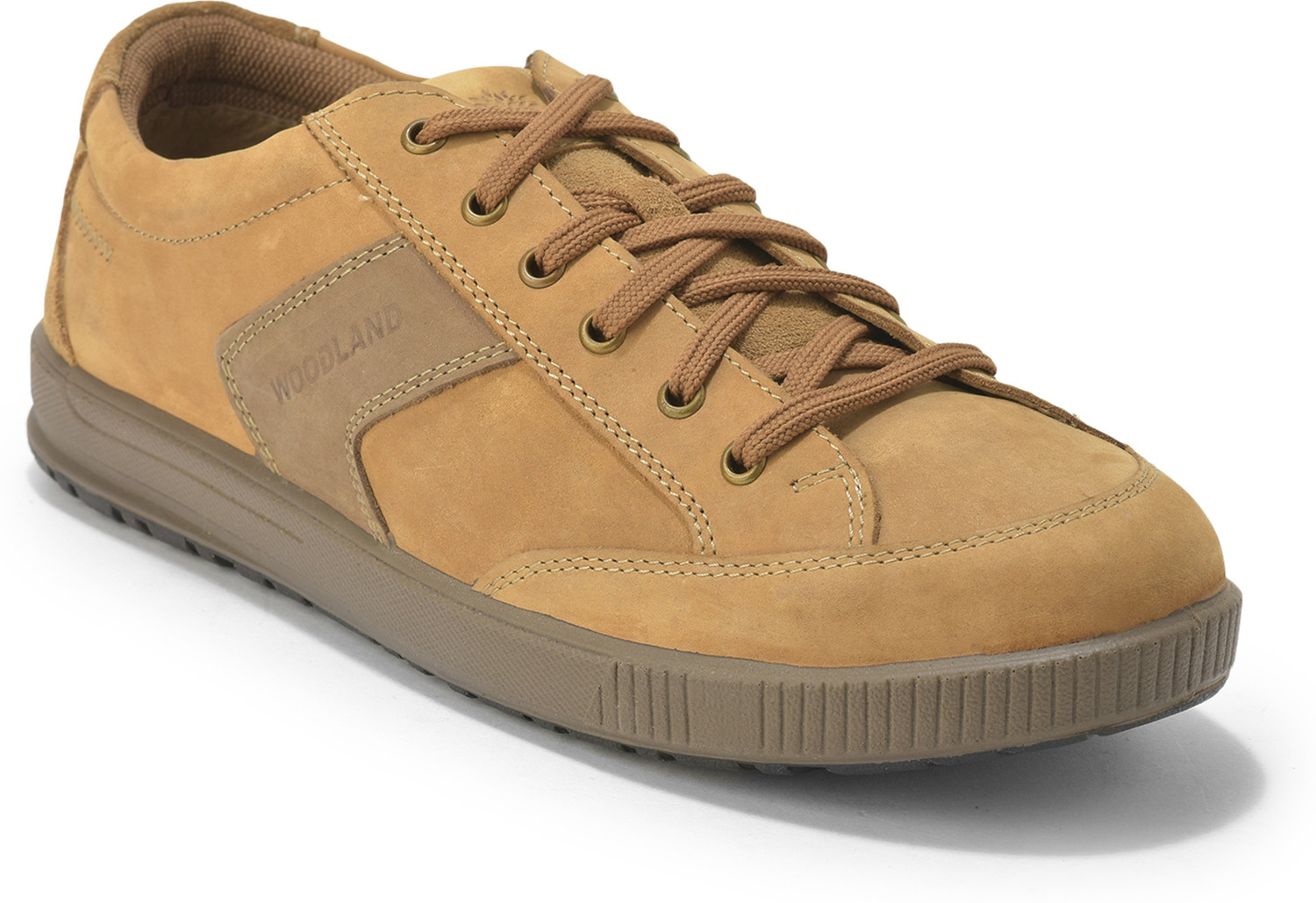 Image of WOODLAND Lace Up Lightweight Breathable Comfortable Daily Use Casuals For Men