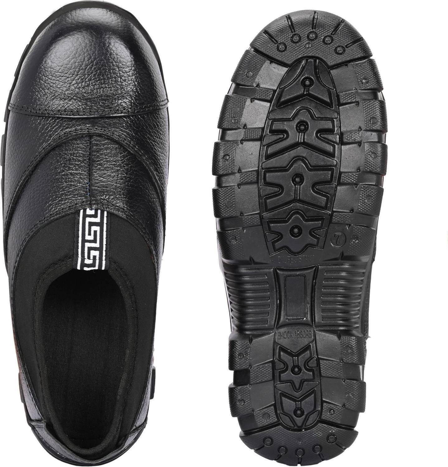 Peclo Men Slip-On Steel Toe Safety Shoes - Image 5