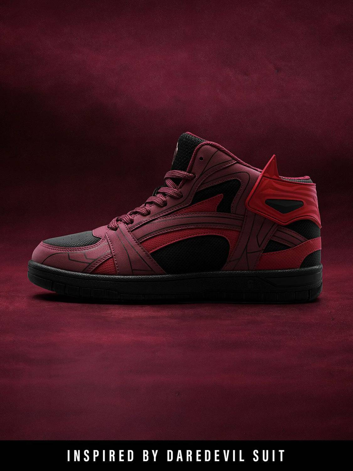 The Souled Store Men's Red Sneakers - Image 4