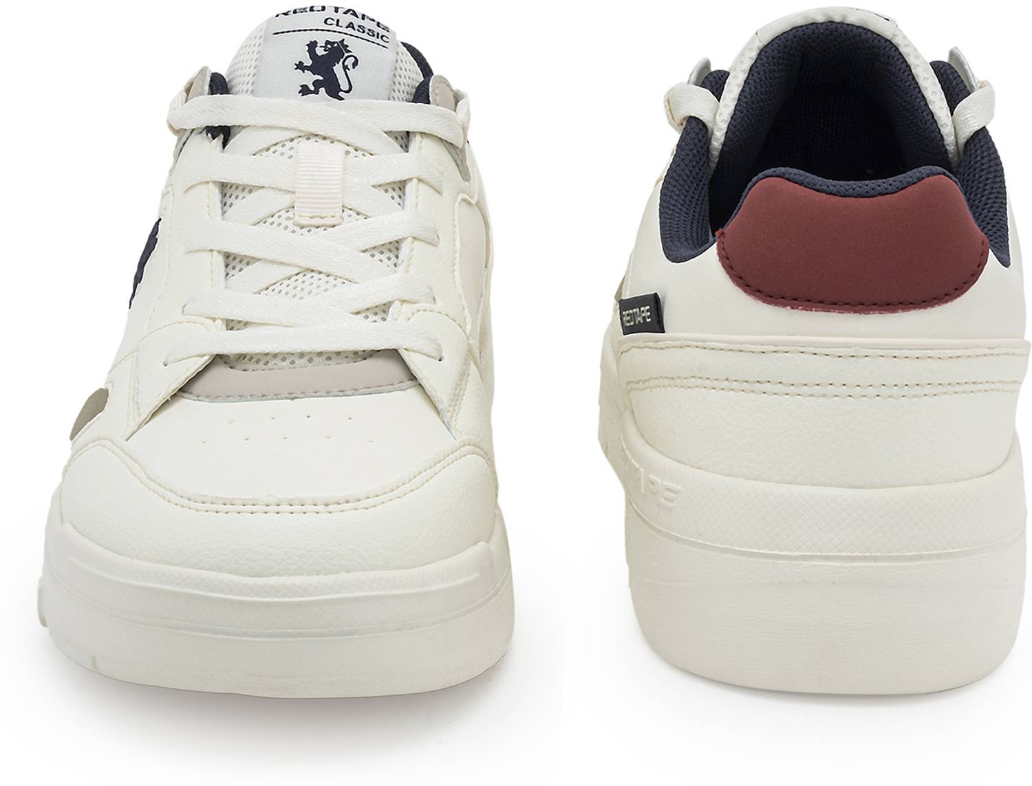 RED TAPE Lifestyle Red Sneakers - Image 4