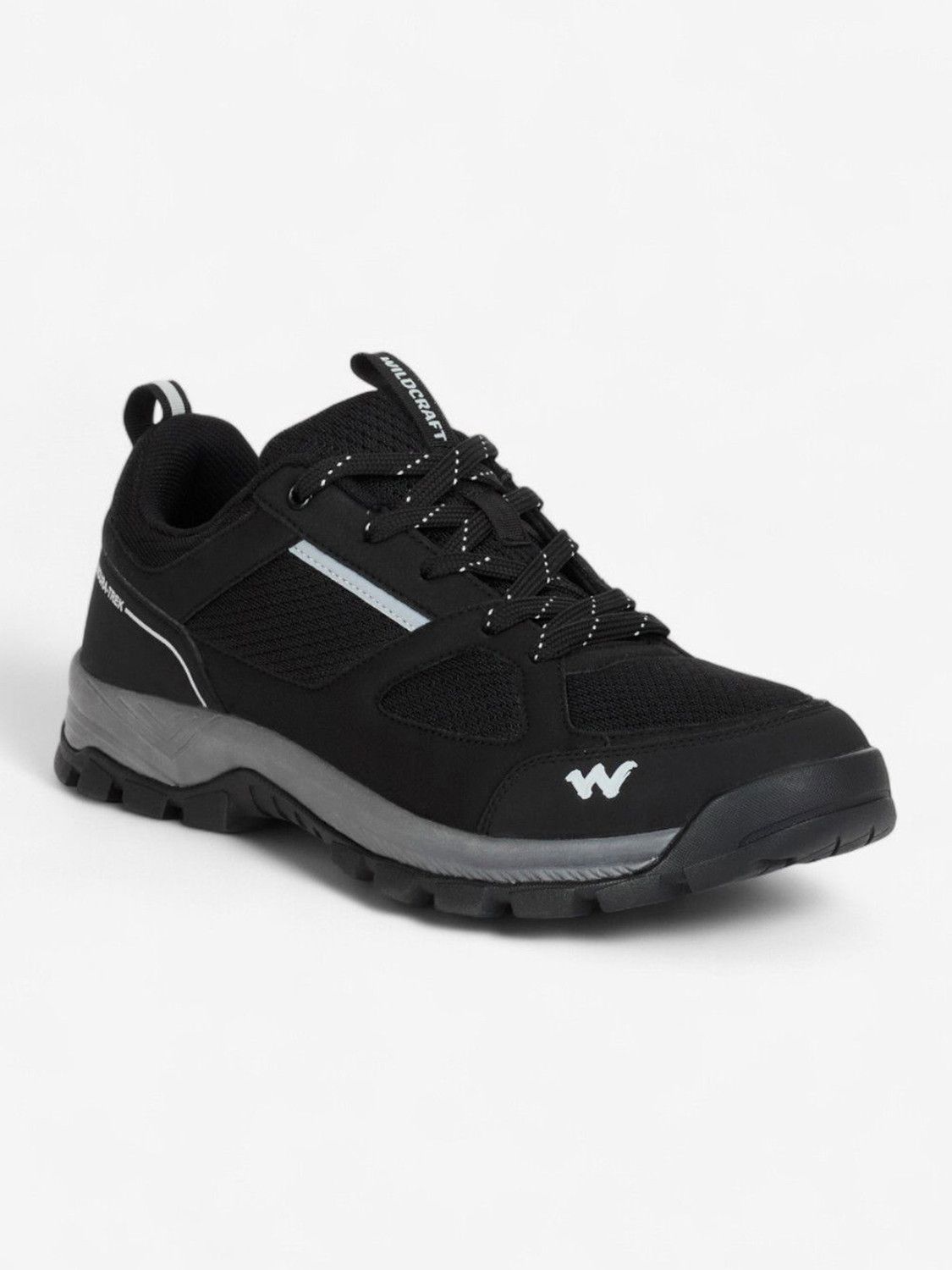 Image of Wildcraft Men Outrider 2 LA, Outdoor Shoe, Black, 8 Outdoors For Men