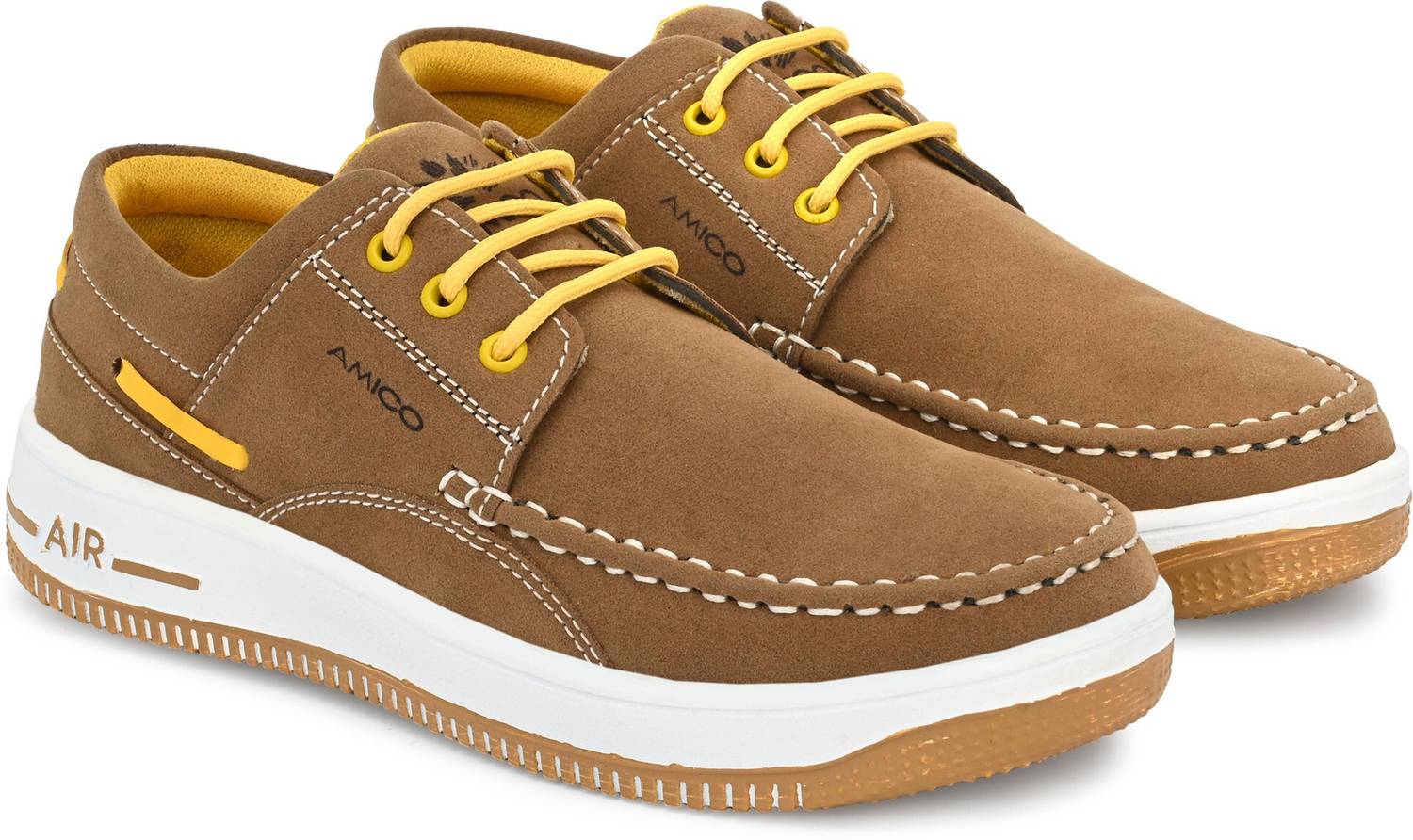 AMICO Men's Brown Sneakers - Image 5