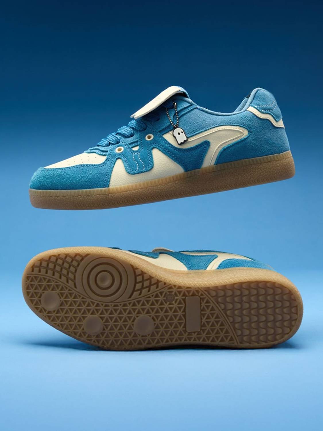 The Souled Store Men's Blue Sneakers - Image 2