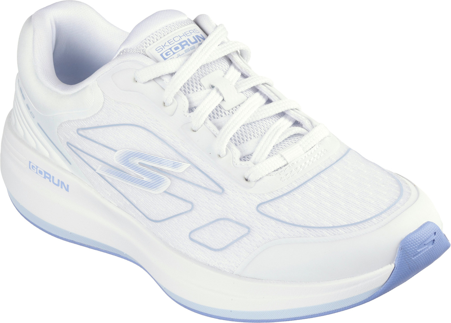 Image of Skechers GO RUN PULSE 2.0 - CORSS ROAD Outdoors For Women (Blue, 6)