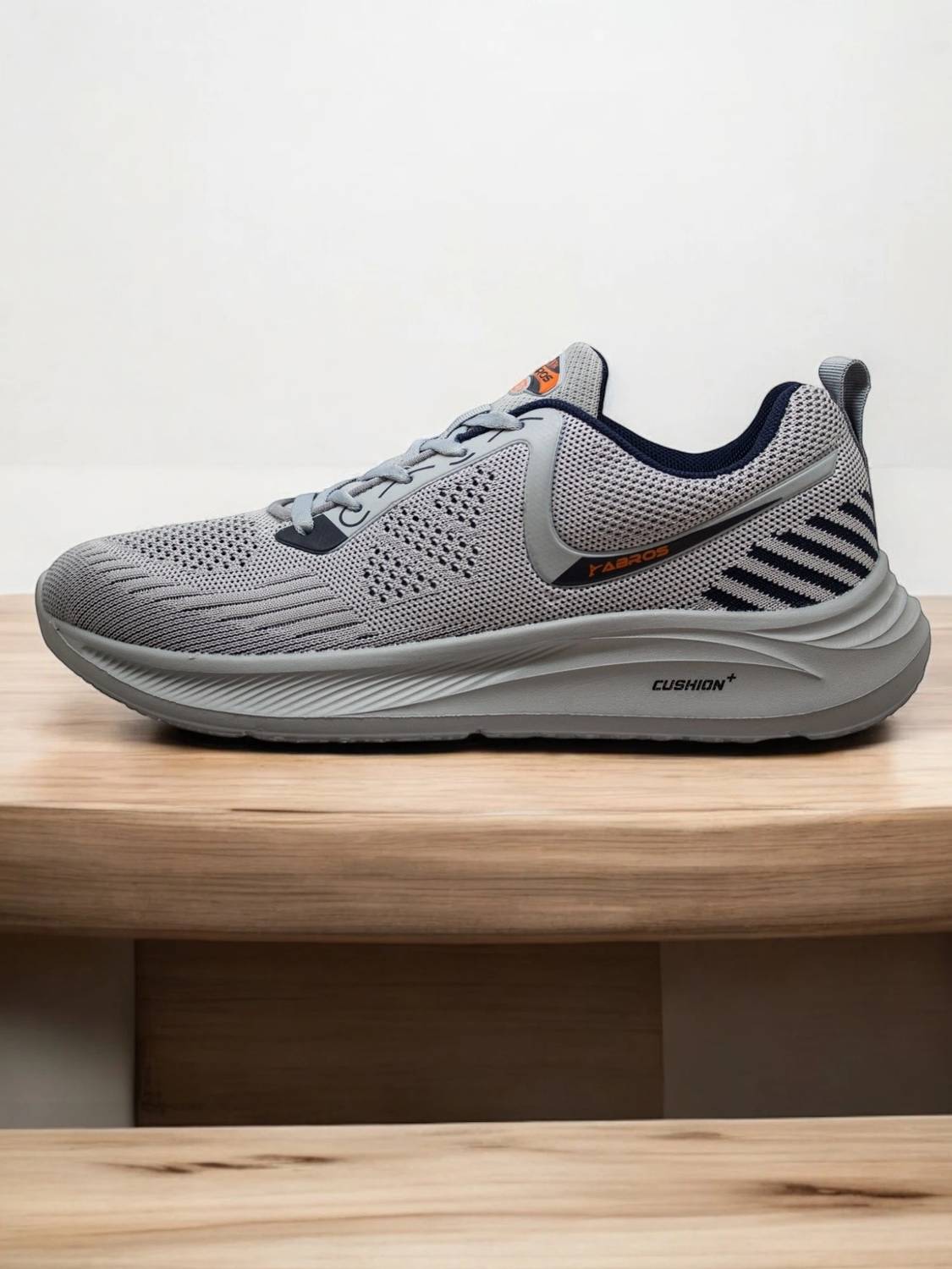 Abros KIERAN Running Shoes For Men (Grey , 10)