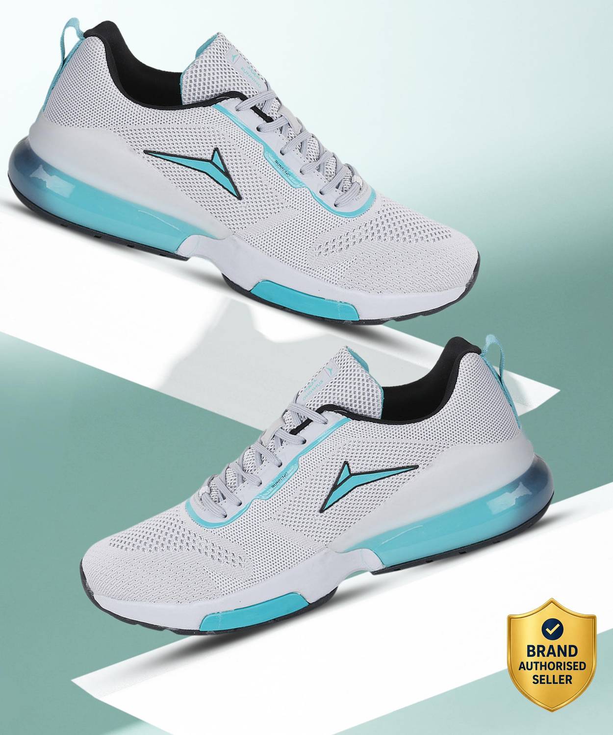 JQR MAGIC Running Shoes For Men Gray - Image 1