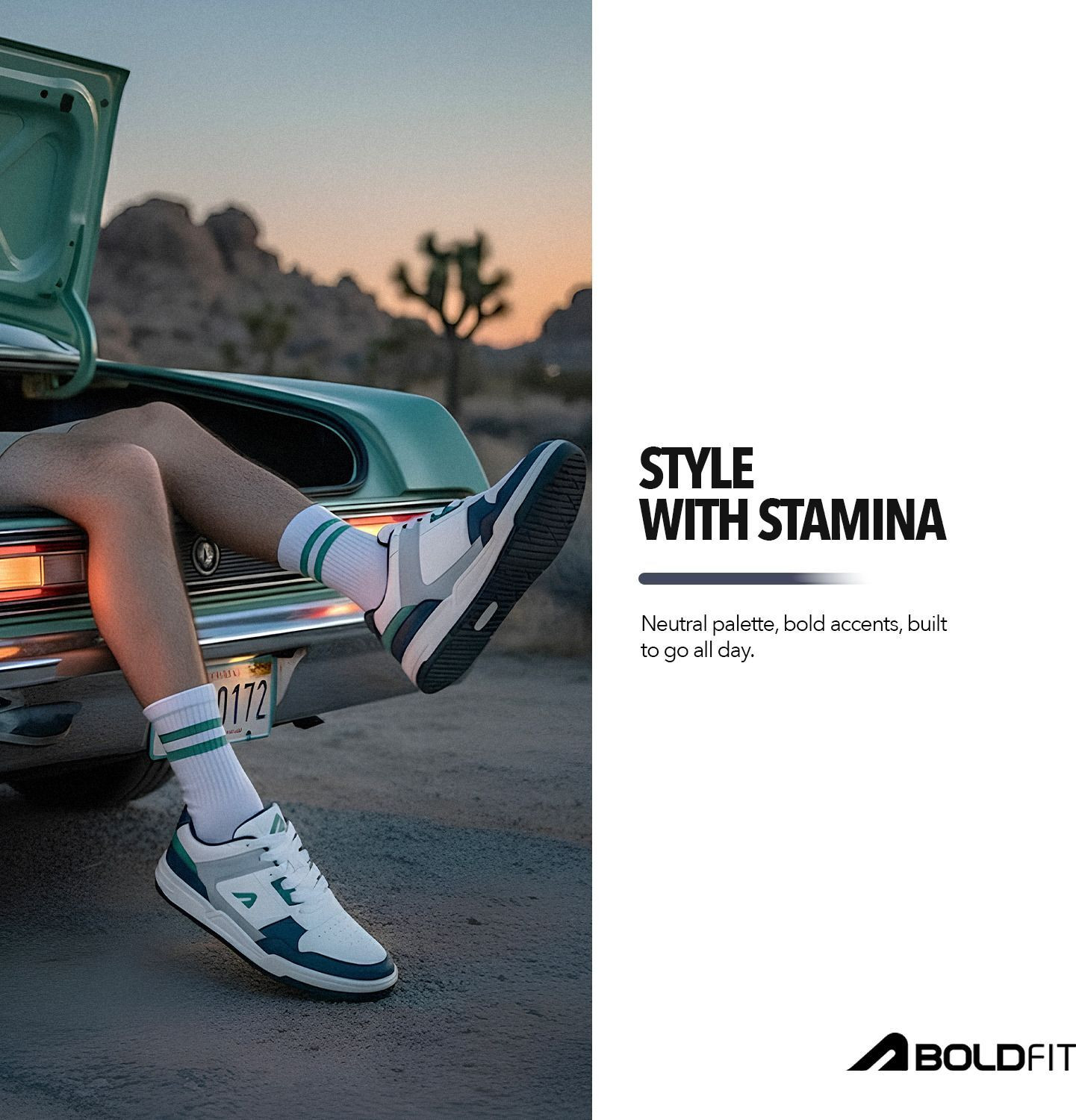 Image of BOLDFIT Dripbloc Sneakers for Men Sneakers For Men