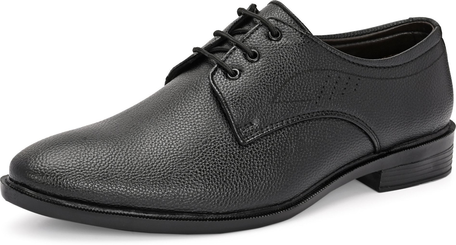 Image of NSGN Men's Lace-Up Formal Shoes for Office & Party Wear Outdoors For Men