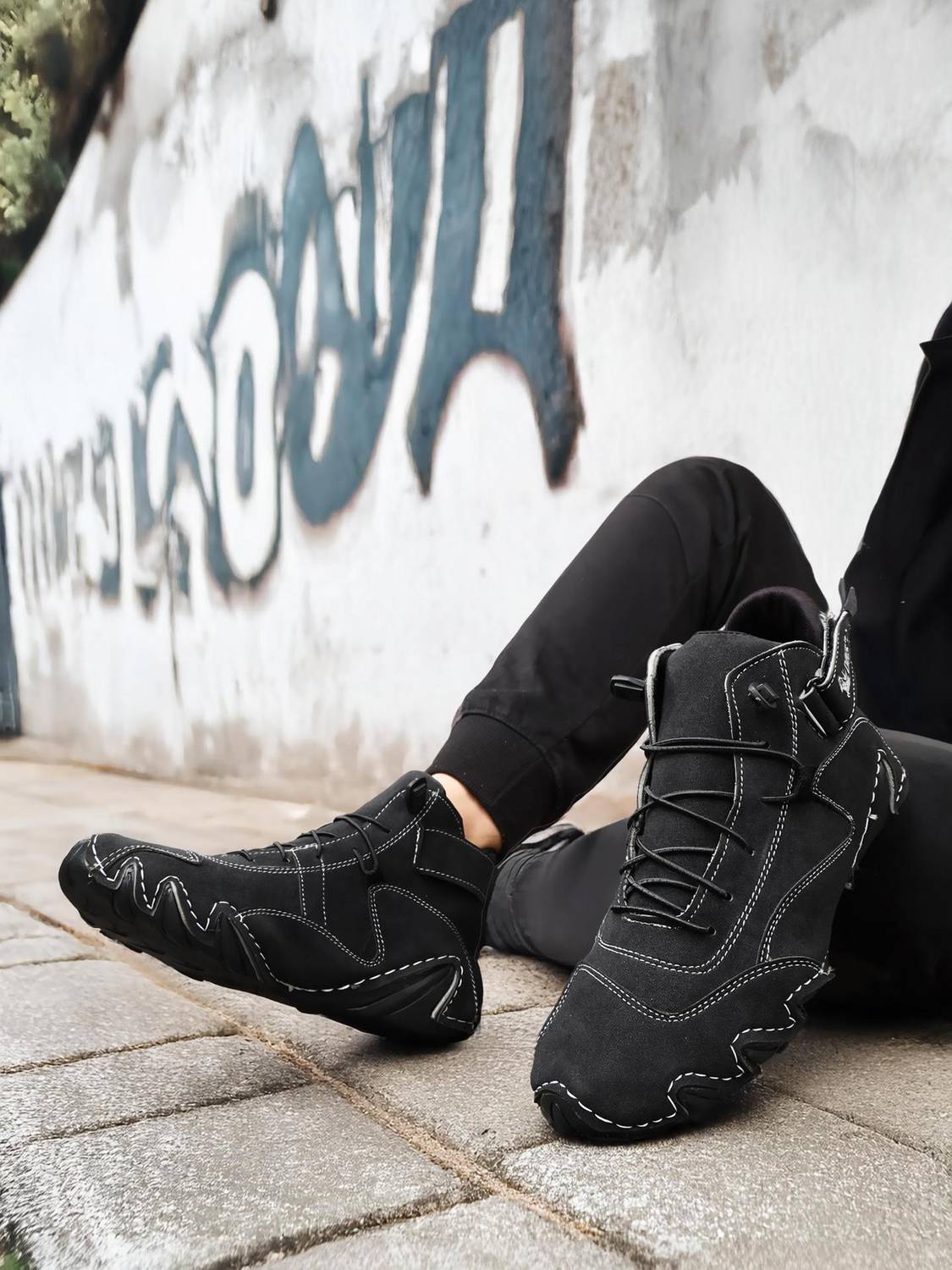 6ONE9 Men’s High Ankle Casual Shoes - Image 1
