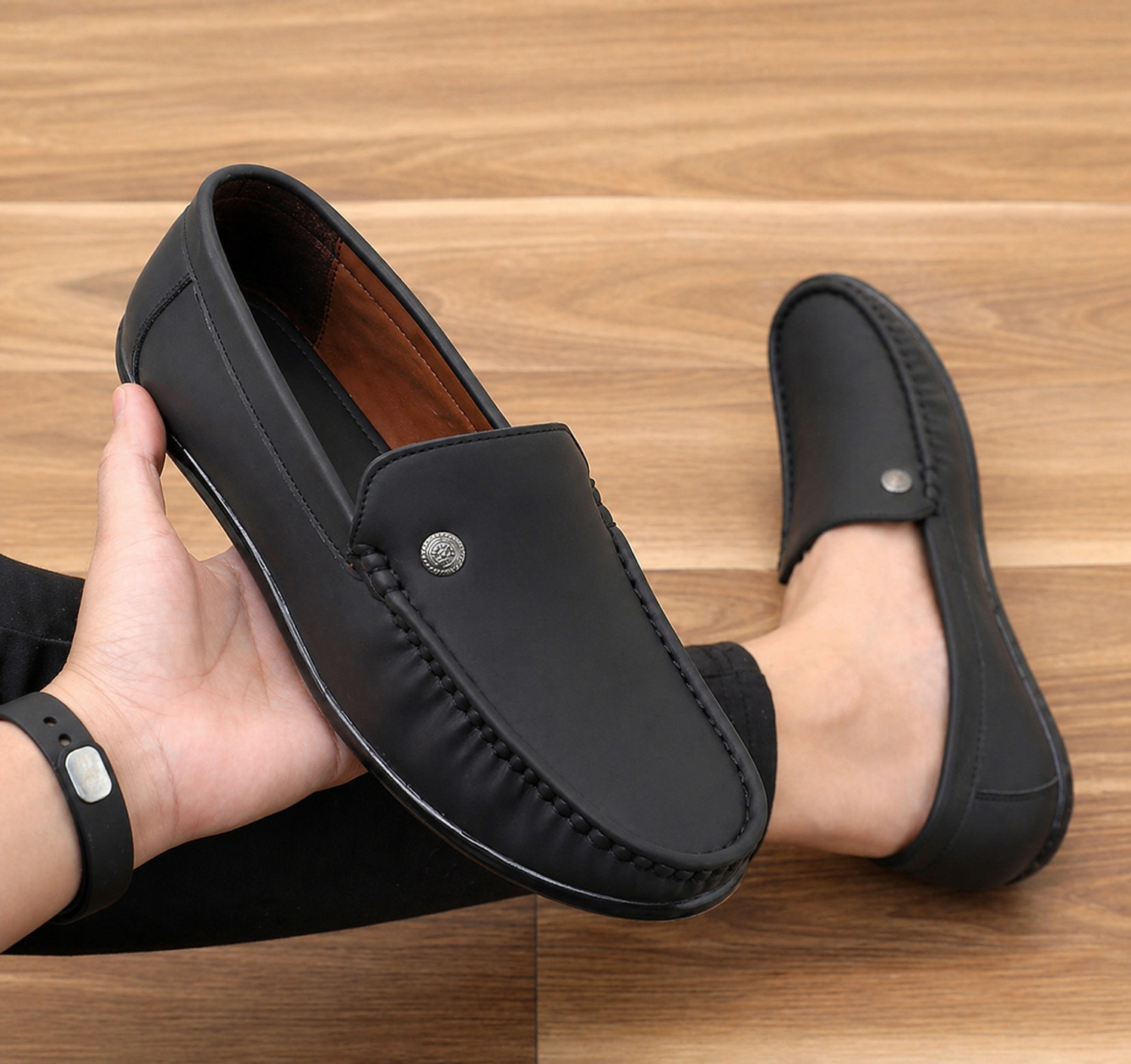 Image of leacom Men's Stylish Casual Loafers Loafers For Men