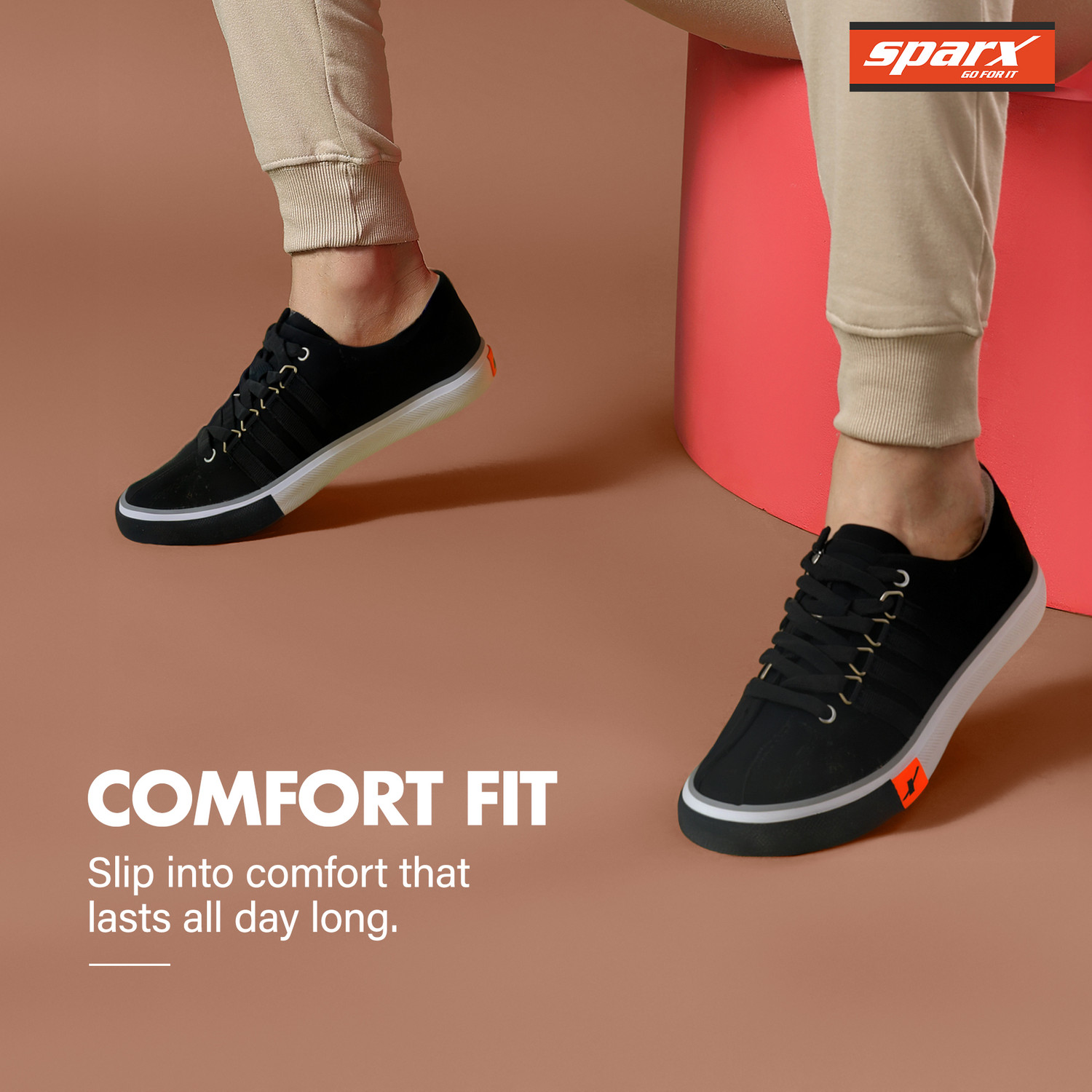 Image of Sparx Stylish, Comfortable Canvas Shoes For Men