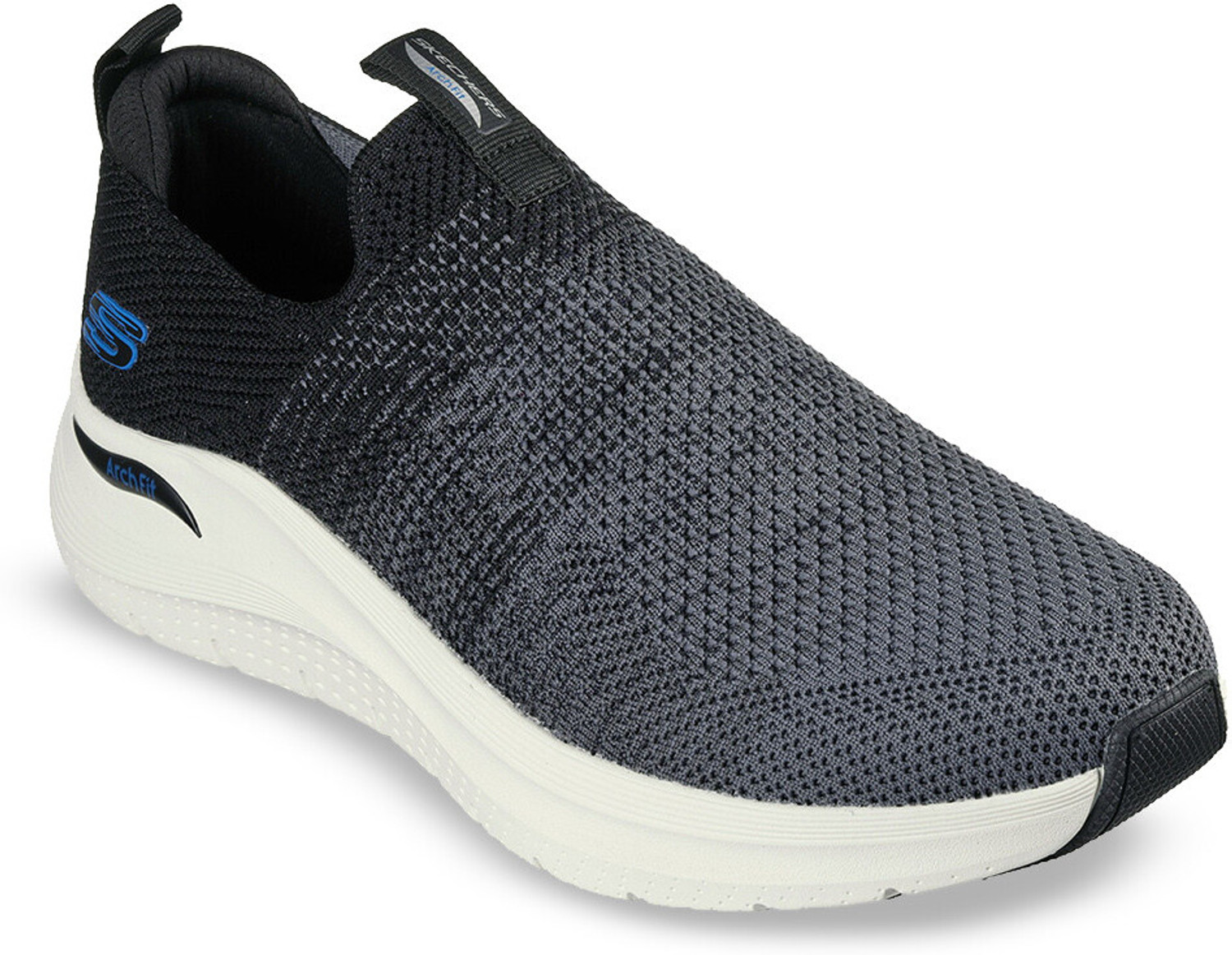 Image of Skechers MenSelf Design Slip On Non Marking Round Toe Casual Shoes Slip On Sneakers For Men