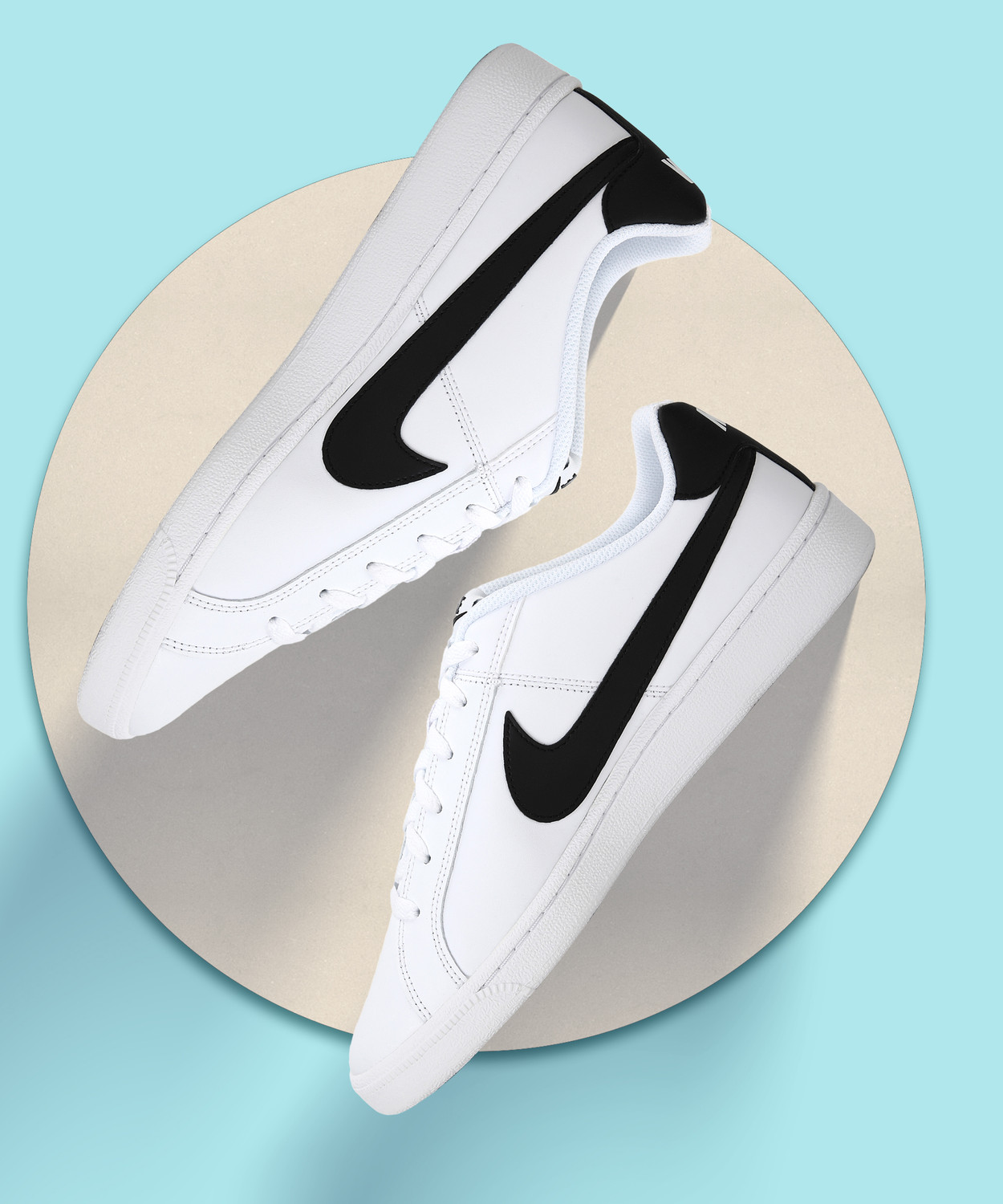 mens nike court royale white