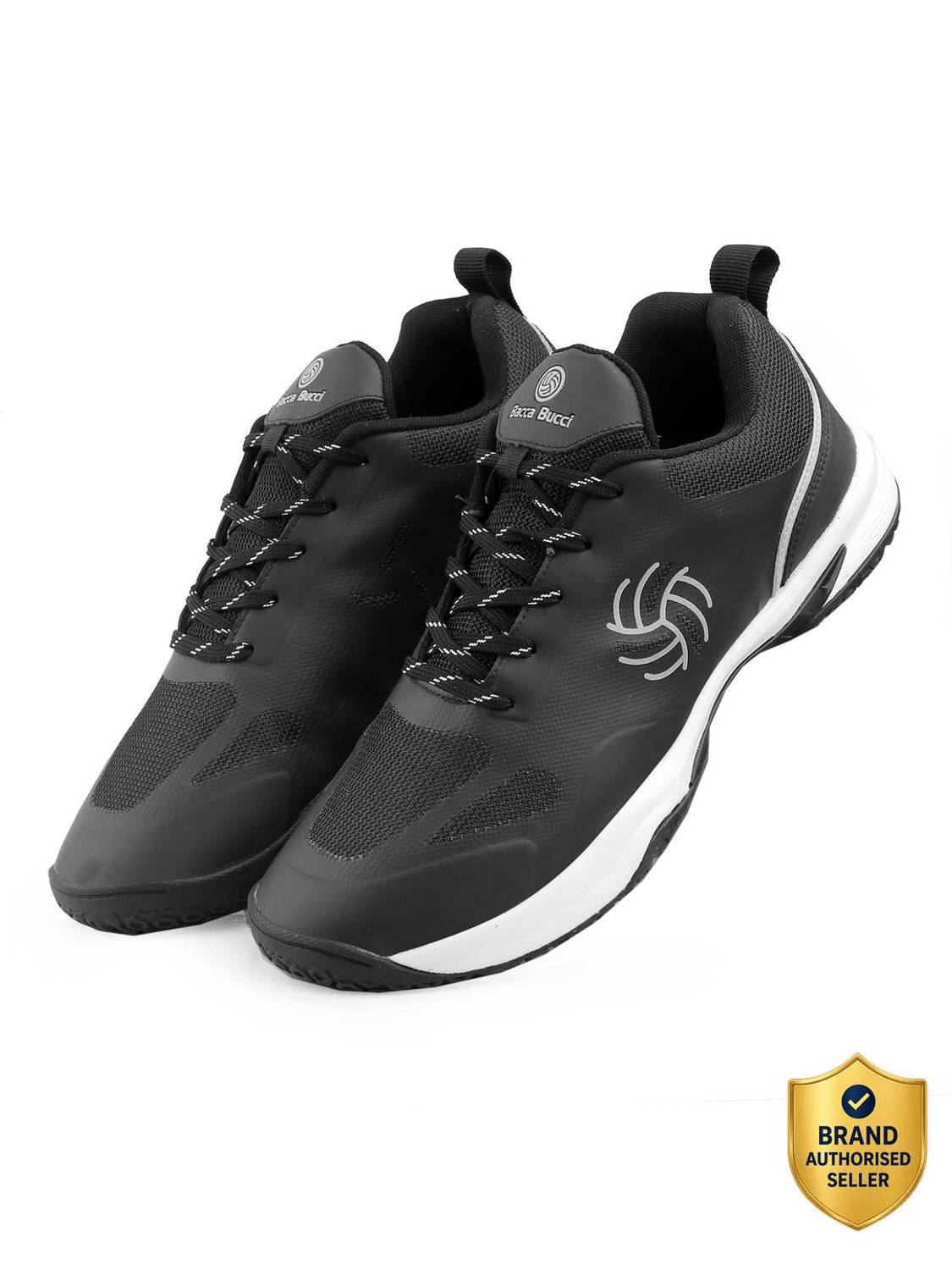 bacca bucci SMASHTREK All Court Badminton Shoes with Memory Padded Insocks & Arch Support Running Shoes For Men