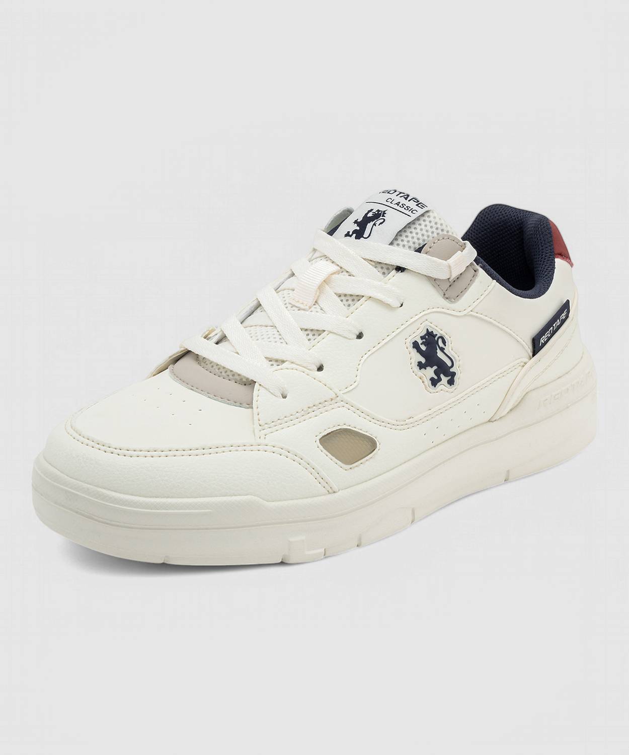 RED TAPE Men's Red Casual Sneakers - Image 5