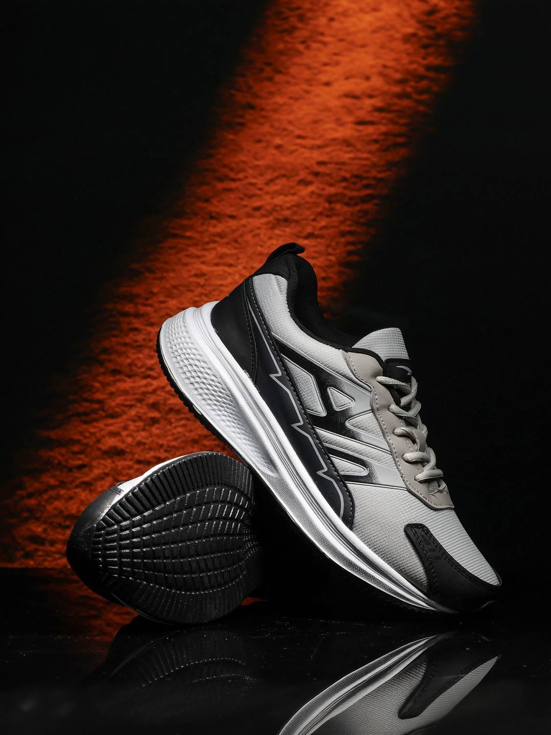 asian Wonder-34 Men's Running Shoes with Mesh Upper & Comfortable Cushioned Sole Running Shoes For Men