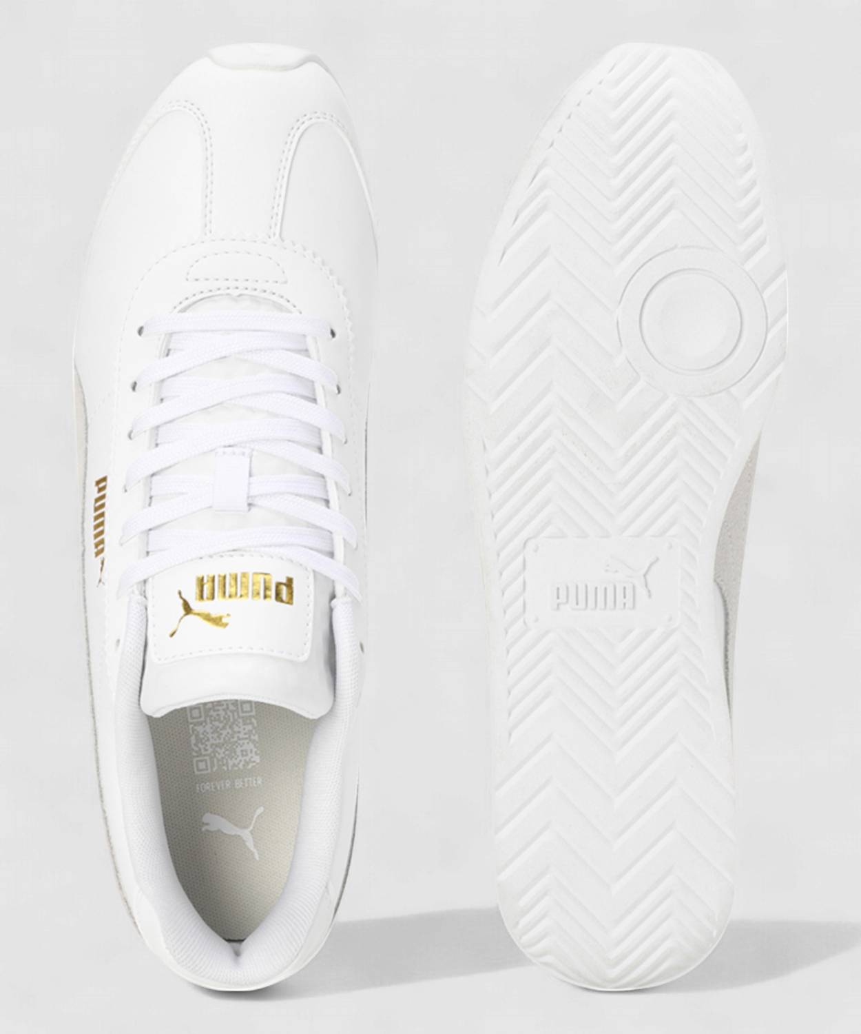 PUMA Turin 3 Golazo Sneakers For Men White - Image 5