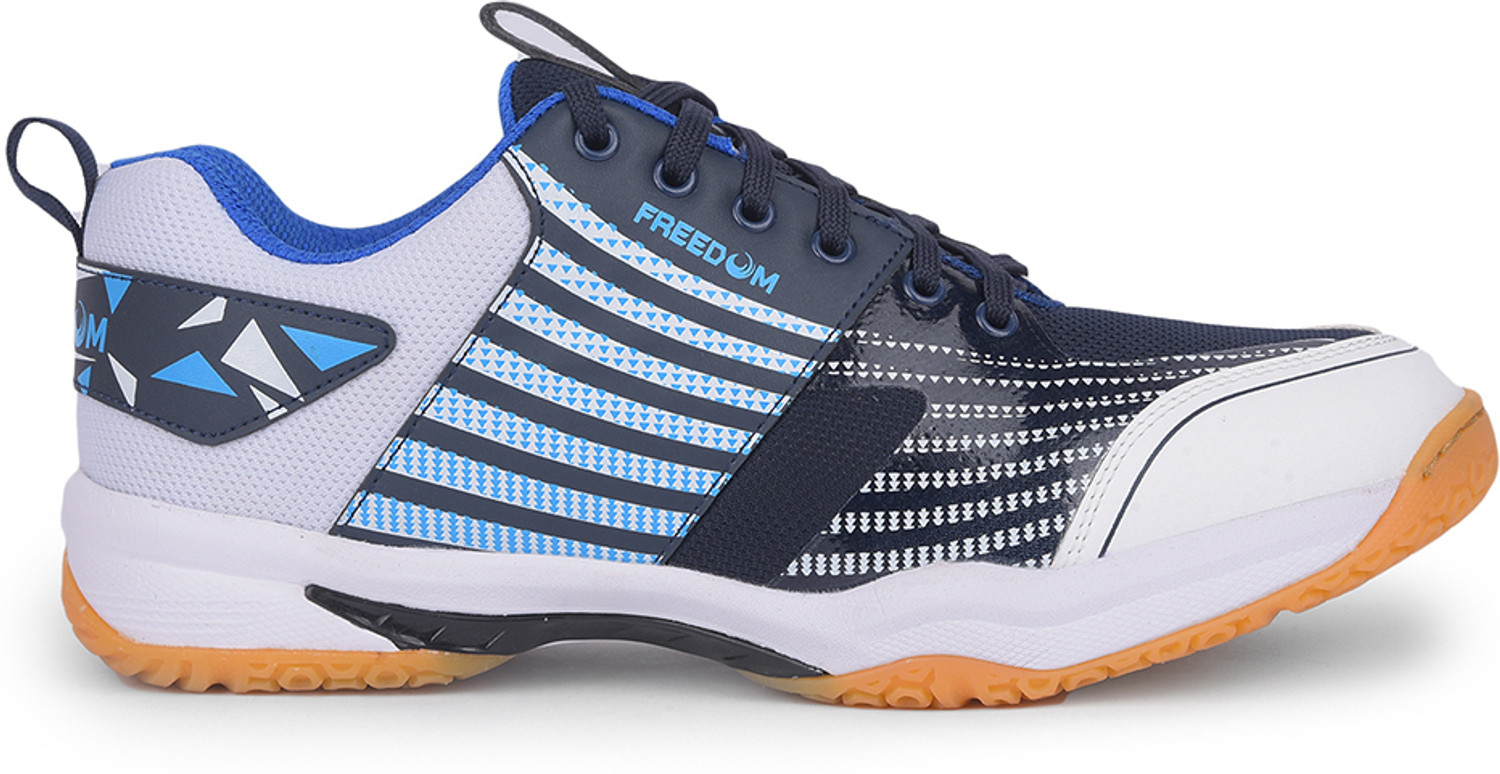 Image of LIBERTY FREEDOM GRIPPER-02 Sports Lacing Shoes With PU Upper | Rubber Sole Pickleball & Badminton Shoes For Men