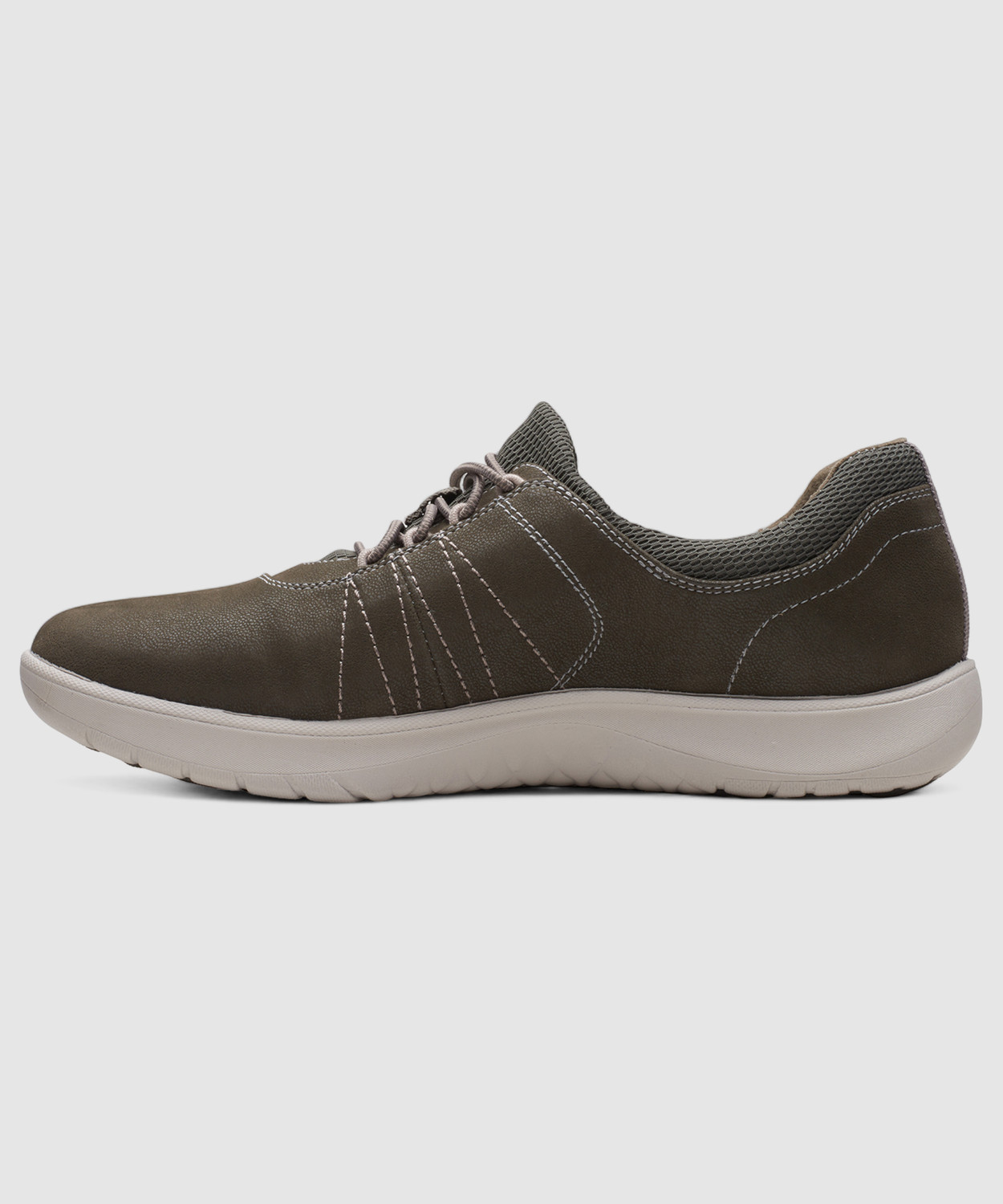 Image of CLARKS Adella Stroll DARK OLIVE Casuals For Men