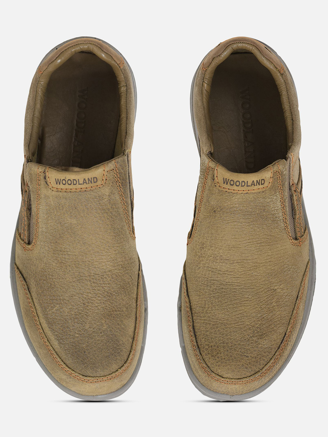 Image of WOODLAND Slip On Lightweight Comfortable Easy Wear Casuals For Men