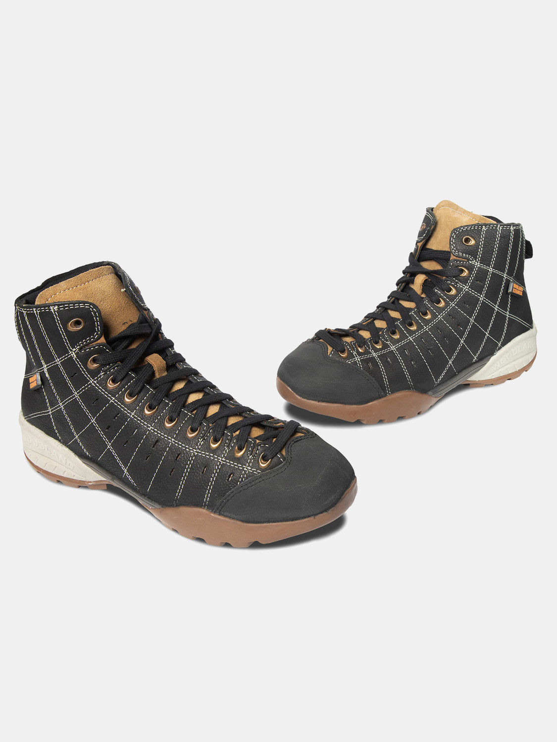 Image of WOODLAND Outdoor Durable Comfortable Everyday High Ankle Boots For Men