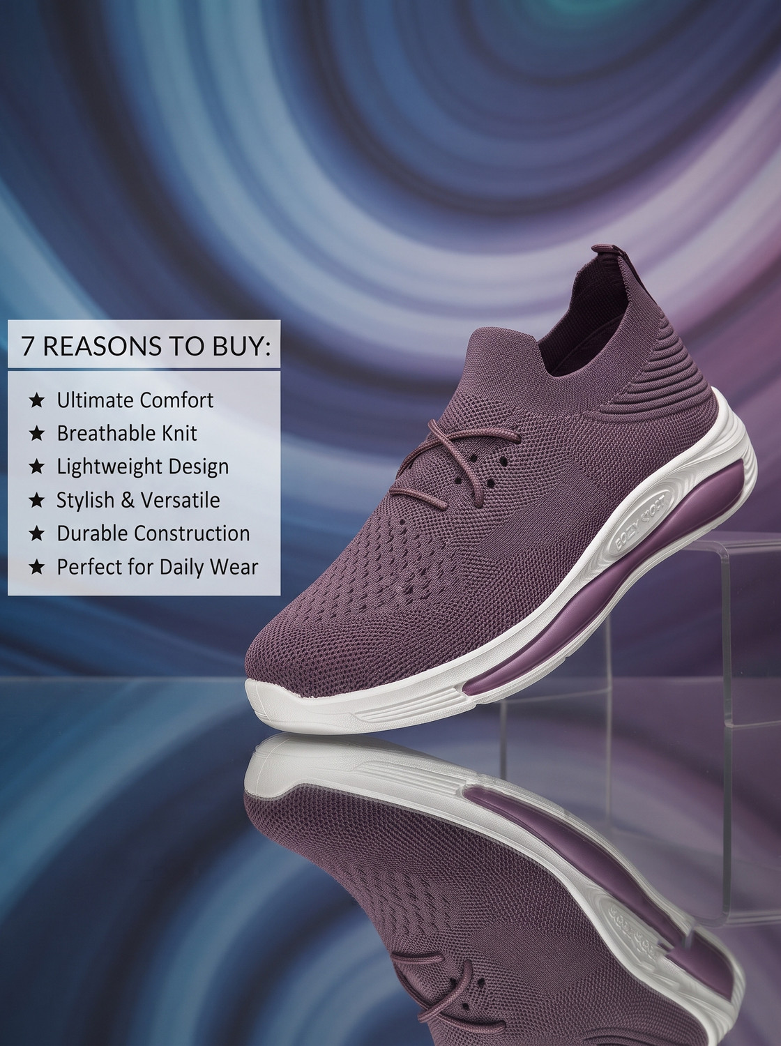 Image of Hsquare Lilly.28 Walking Shoes For Women